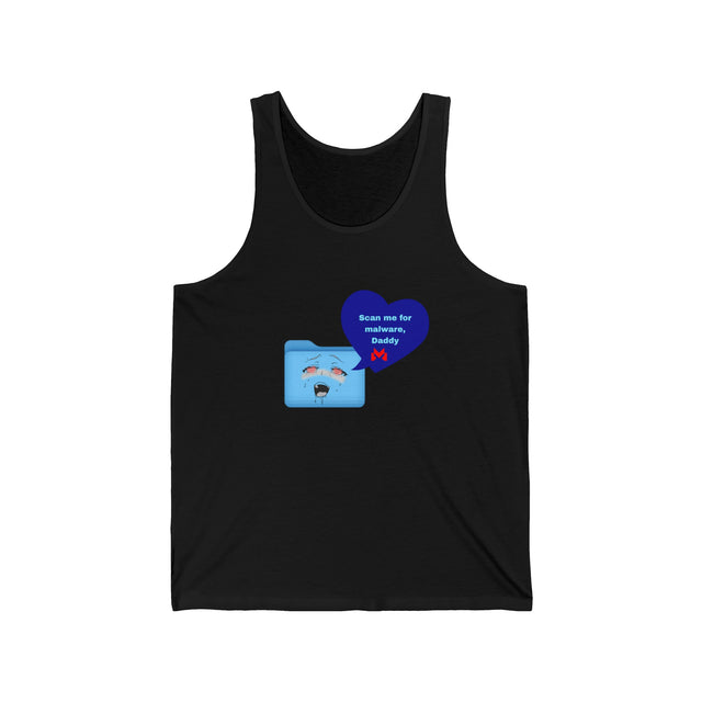 Scan me malcore Unisex Jersey Tank