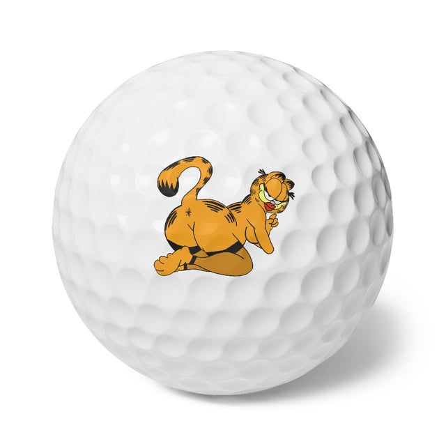 Sexygarfield Golf Balls, 6pcs