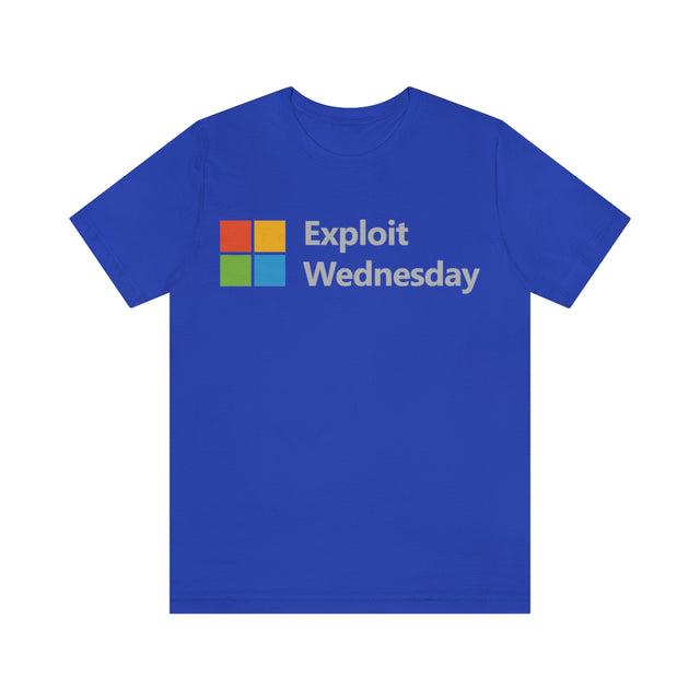 Exploit Wednesday (Even More Colors! Unisex Jersey Short Sleeve Tee)