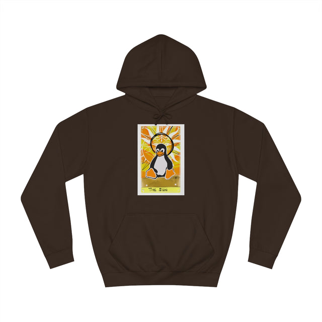 The Sun Unisex College Hoodie tech tarot