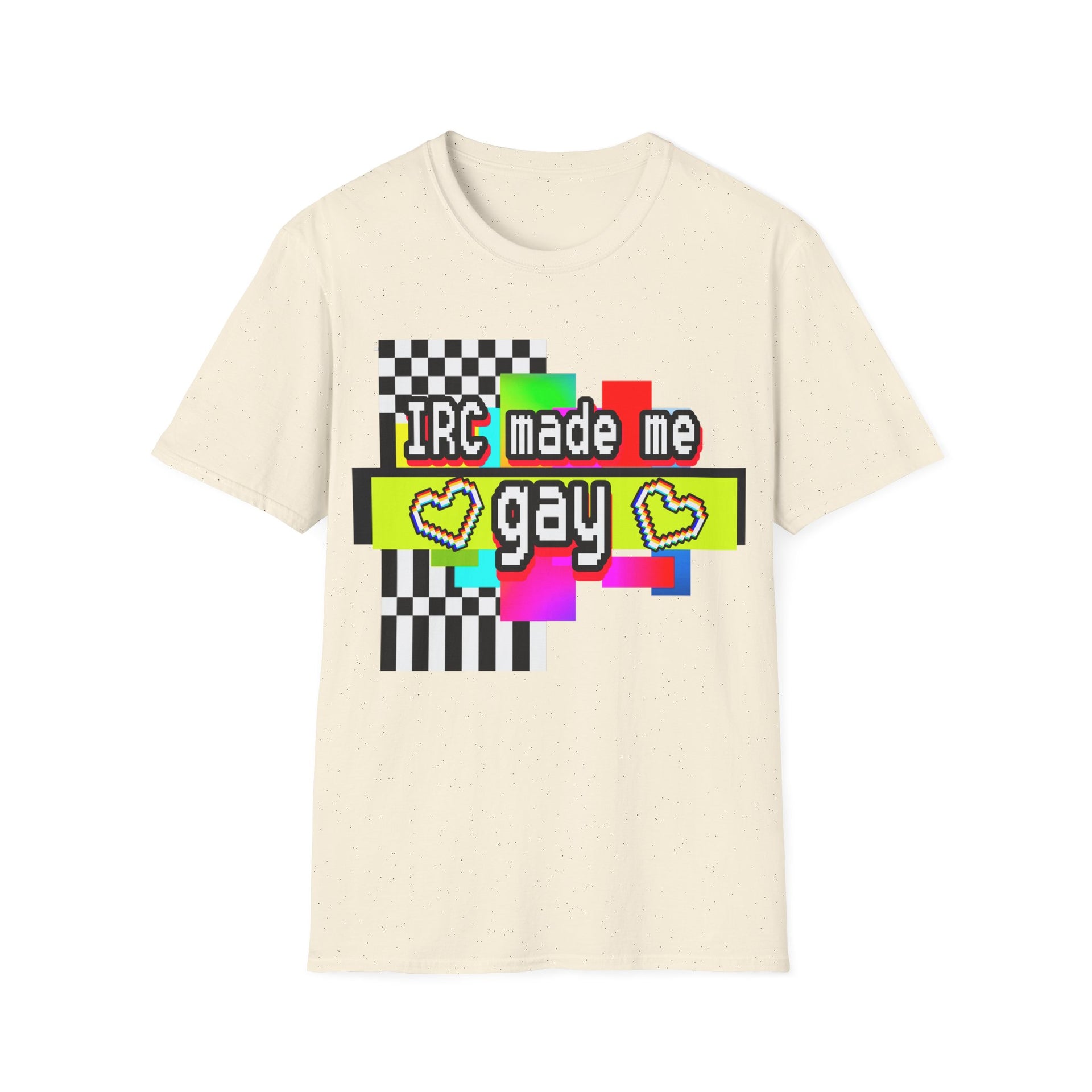 IRC Made Me Gay (Unisex Softstyle T-Shirt)