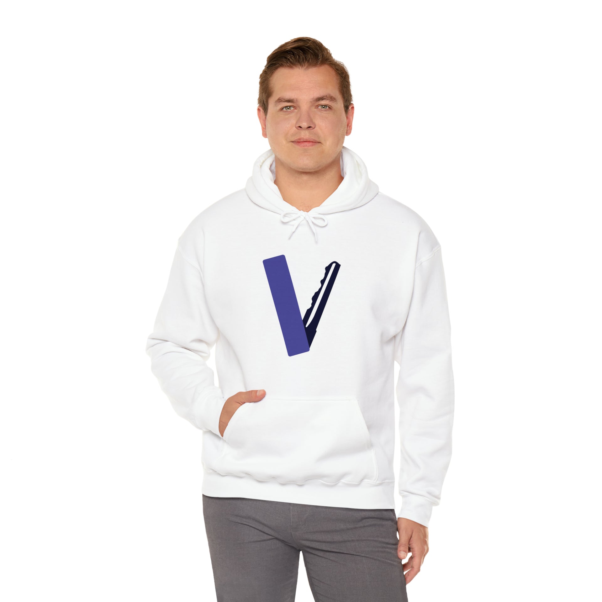 V Unisex Heavy Blend™ Hooded Sweatshirt