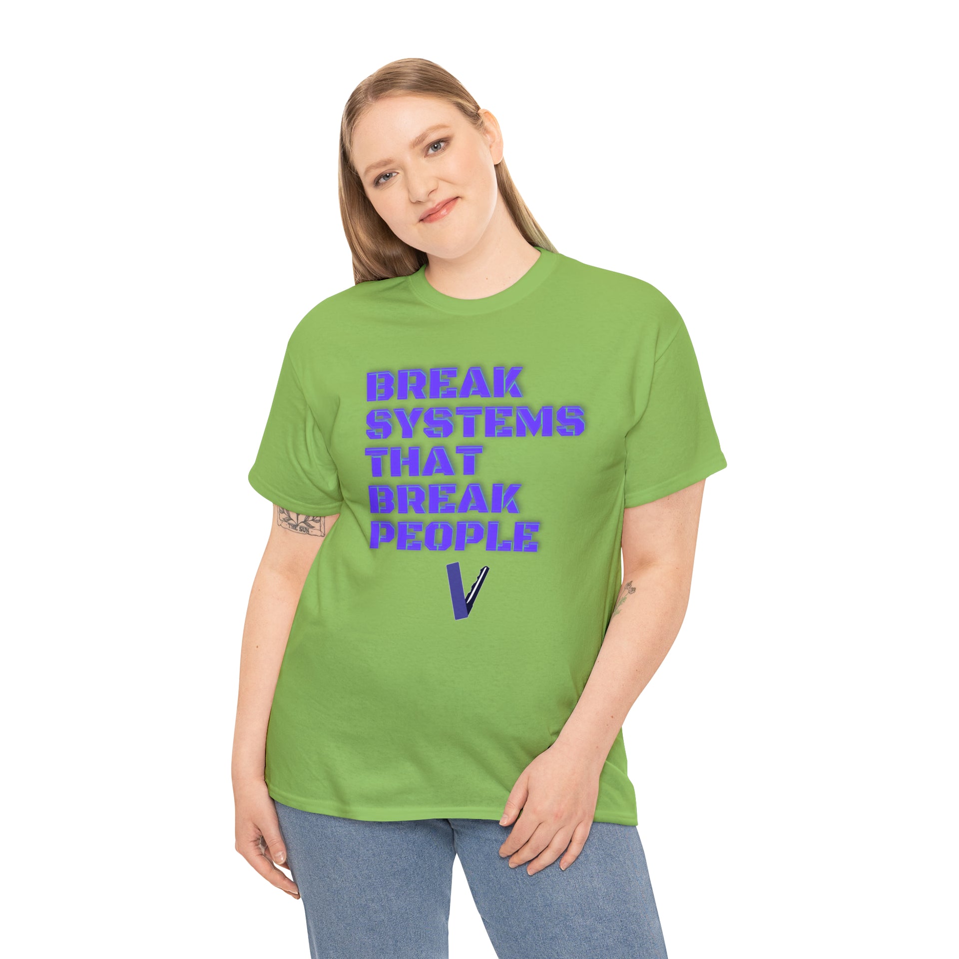 Break systems Unisex Heavy Cotton Tee