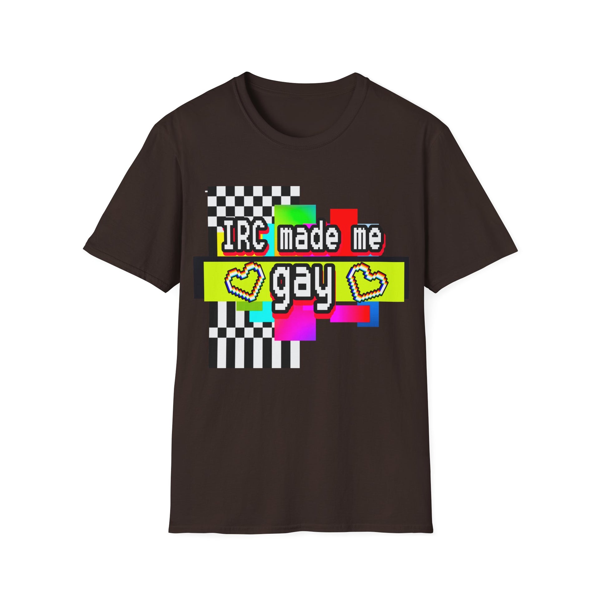 IRC Made Me Gay (Unisex Softstyle T-Shirt)