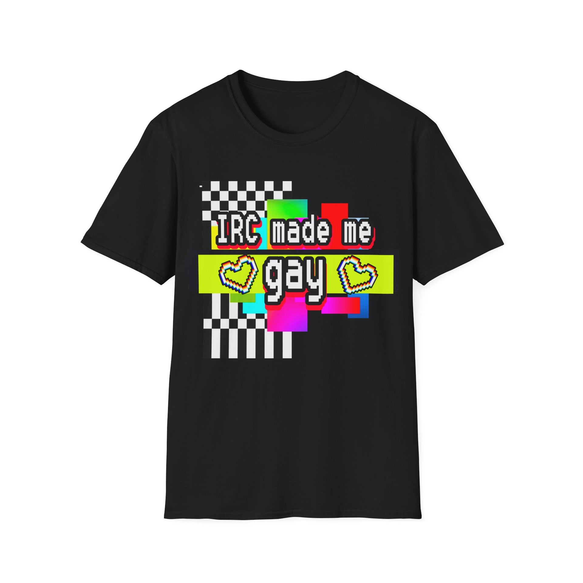IRC Made Me Gay (Unisex Softstyle T-Shirt)
