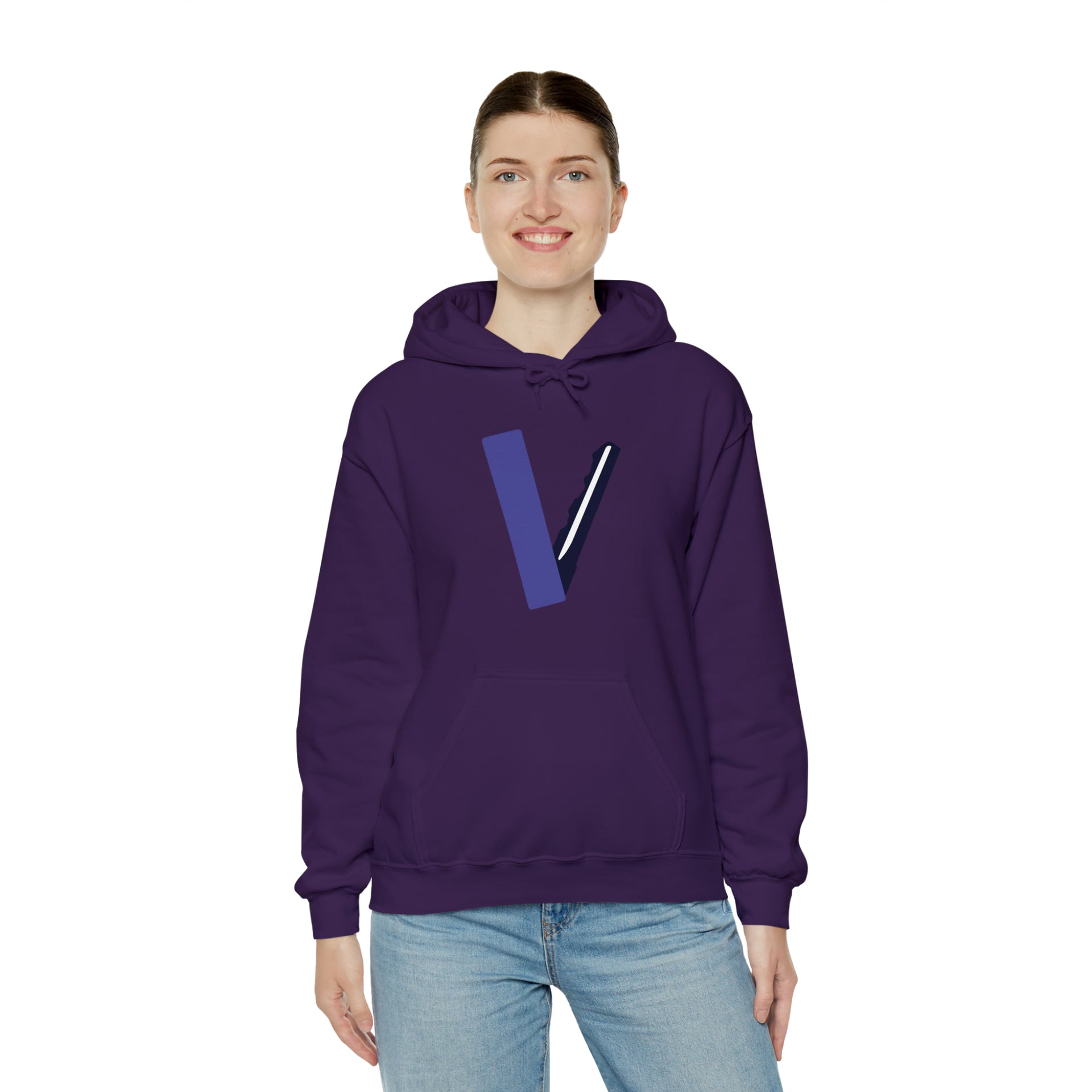 V Unisex Heavy Blend™ Hooded Sweatshirt