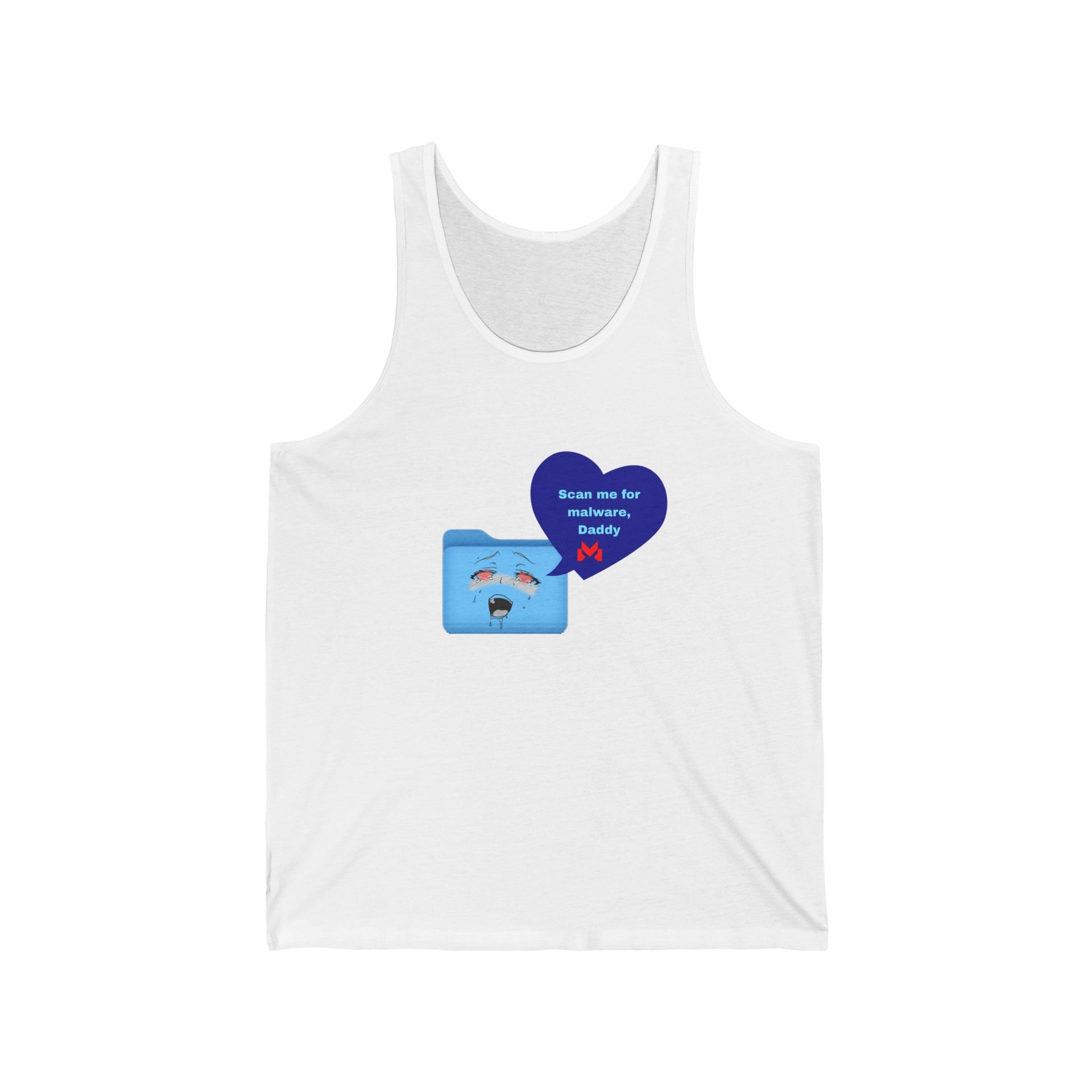 Scan me malcore Unisex Jersey Tank