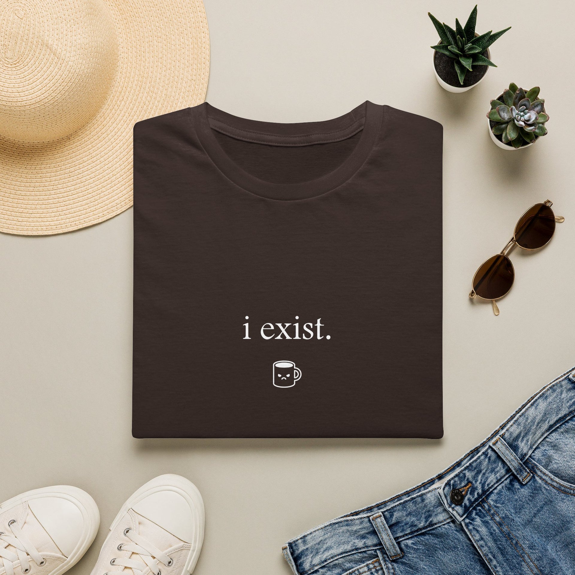 i exist. (Unisex Softstyle Tee)