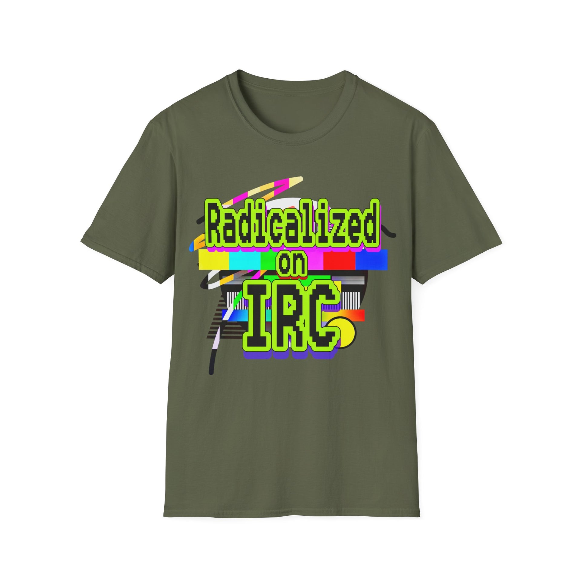 Radicalized on IRC (Unisex Softstyle T-Shirt)