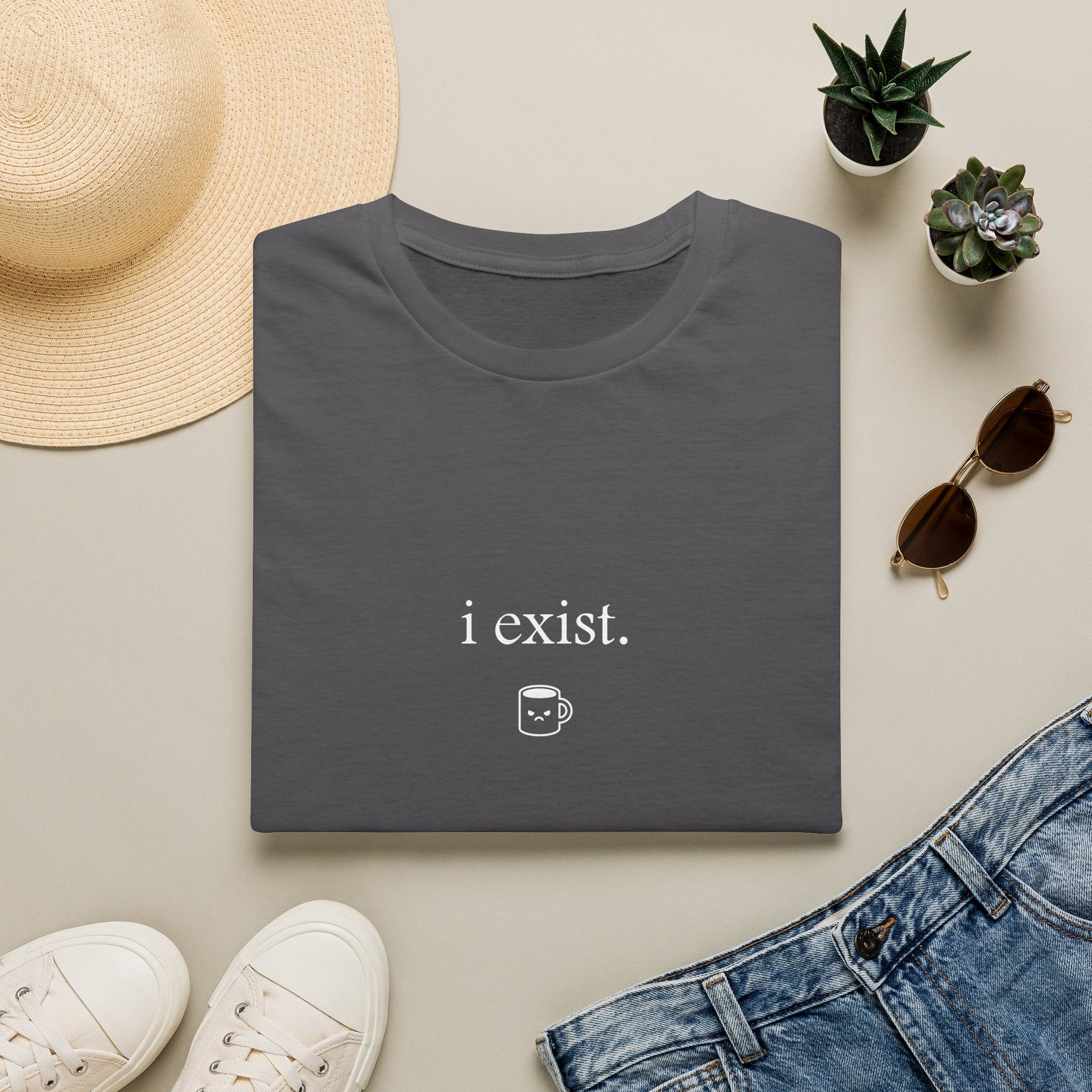 i exist. (Unisex Softstyle Tee)