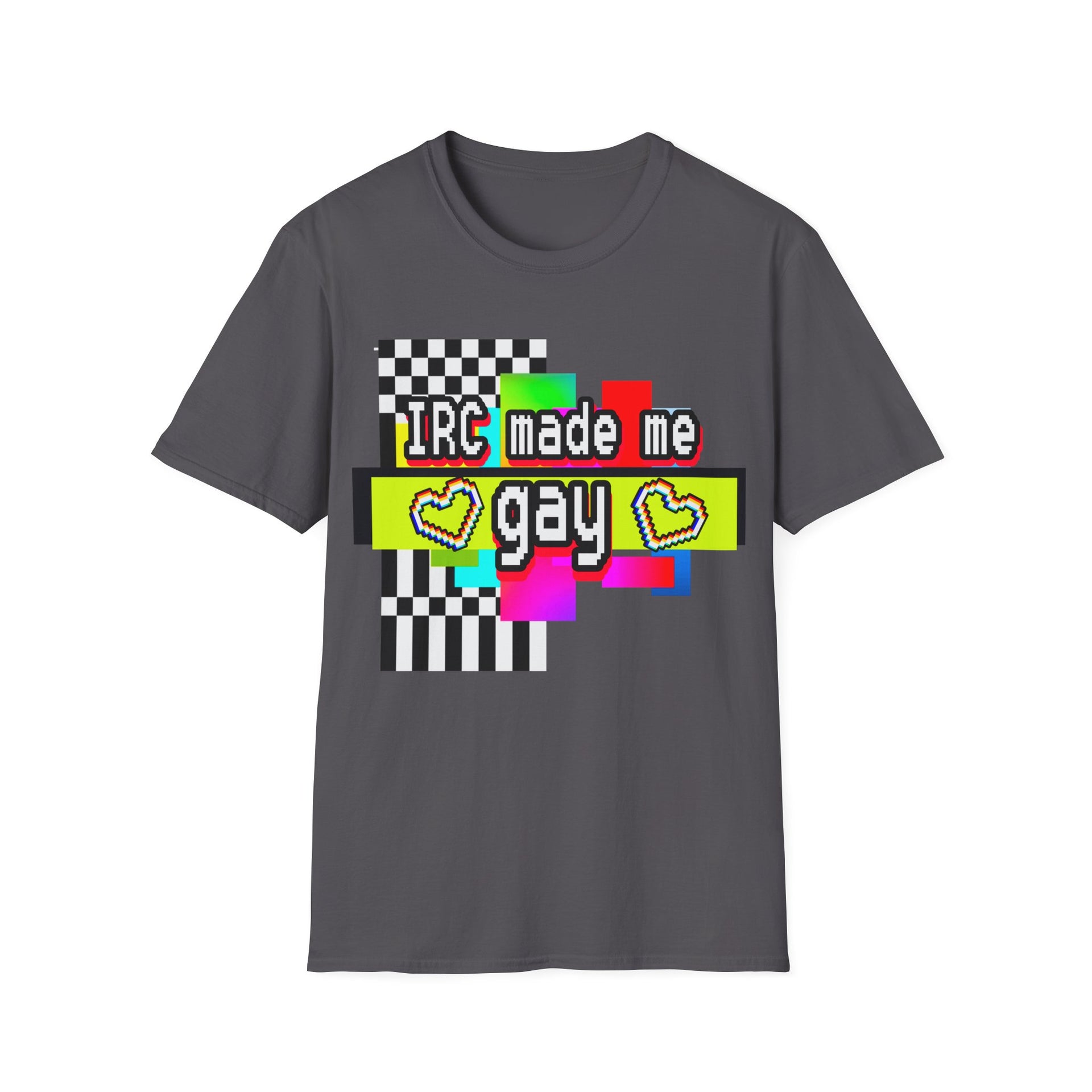 IRC Made Me Gay (Unisex Softstyle T-Shirt)