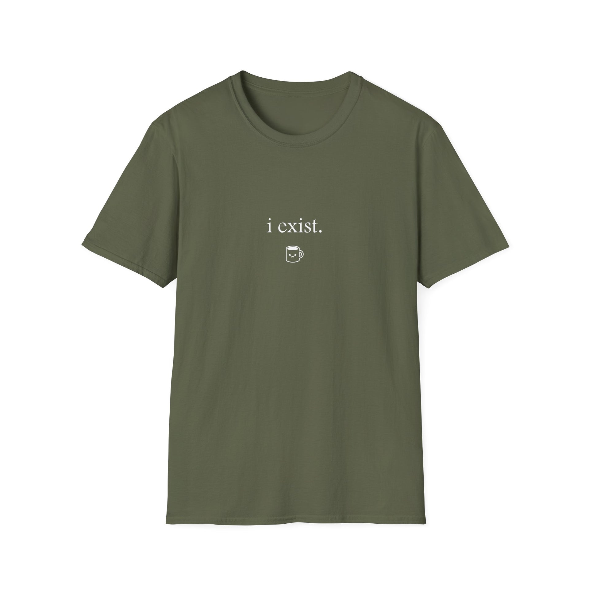 i exist. (Unisex Softstyle Tee)