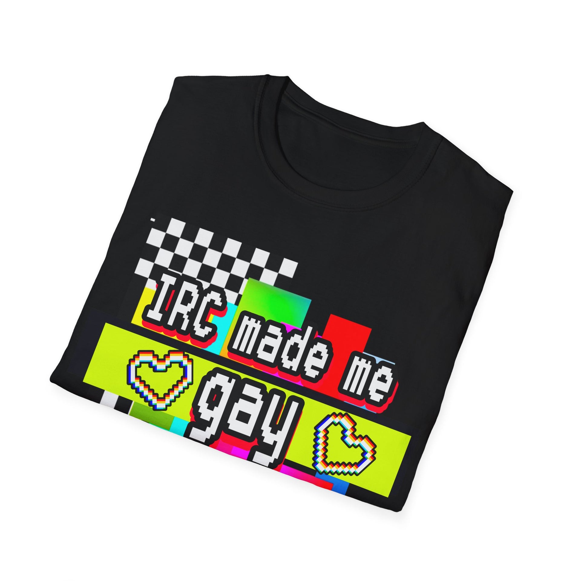 IRC Made Me Gay (Unisex Softstyle T-Shirt)