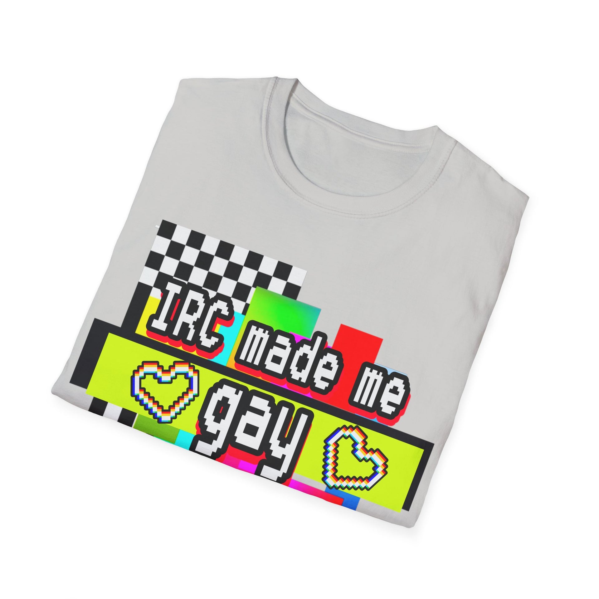 IRC Made Me Gay (Unisex Softstyle T-Shirt)