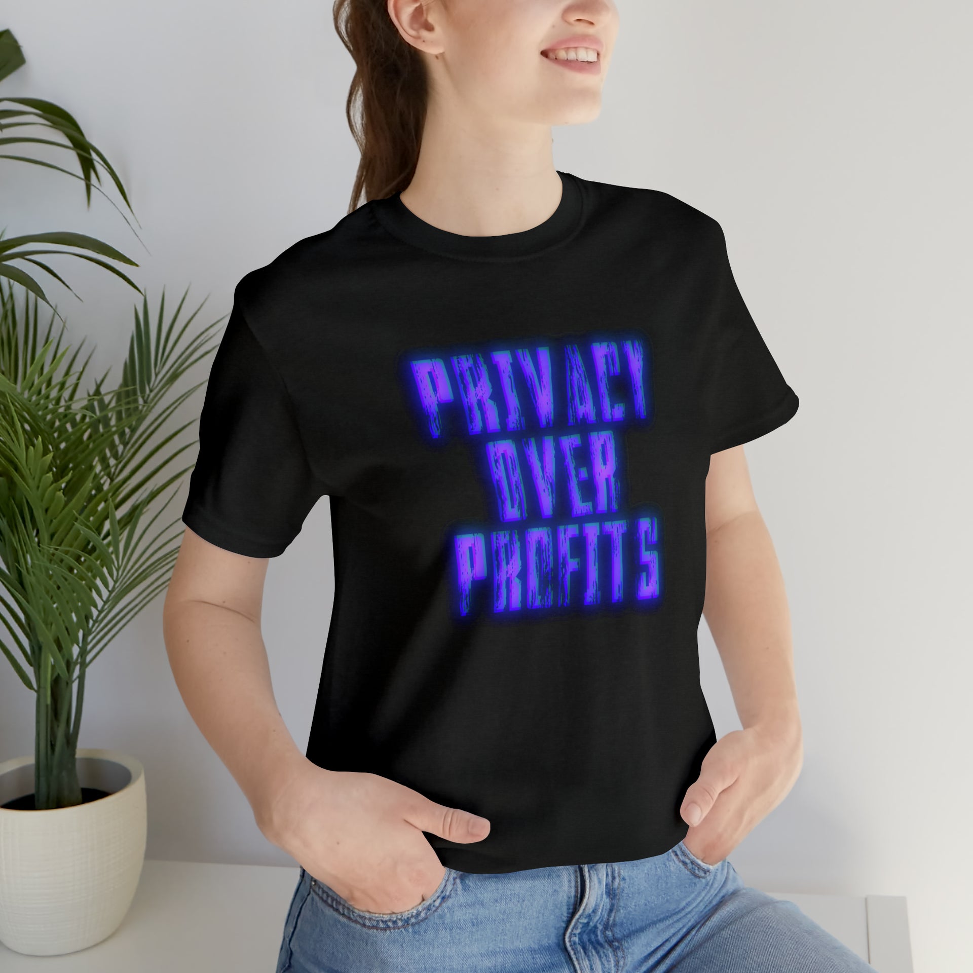 Privacy Over Profit (Unisex T-Shirt)