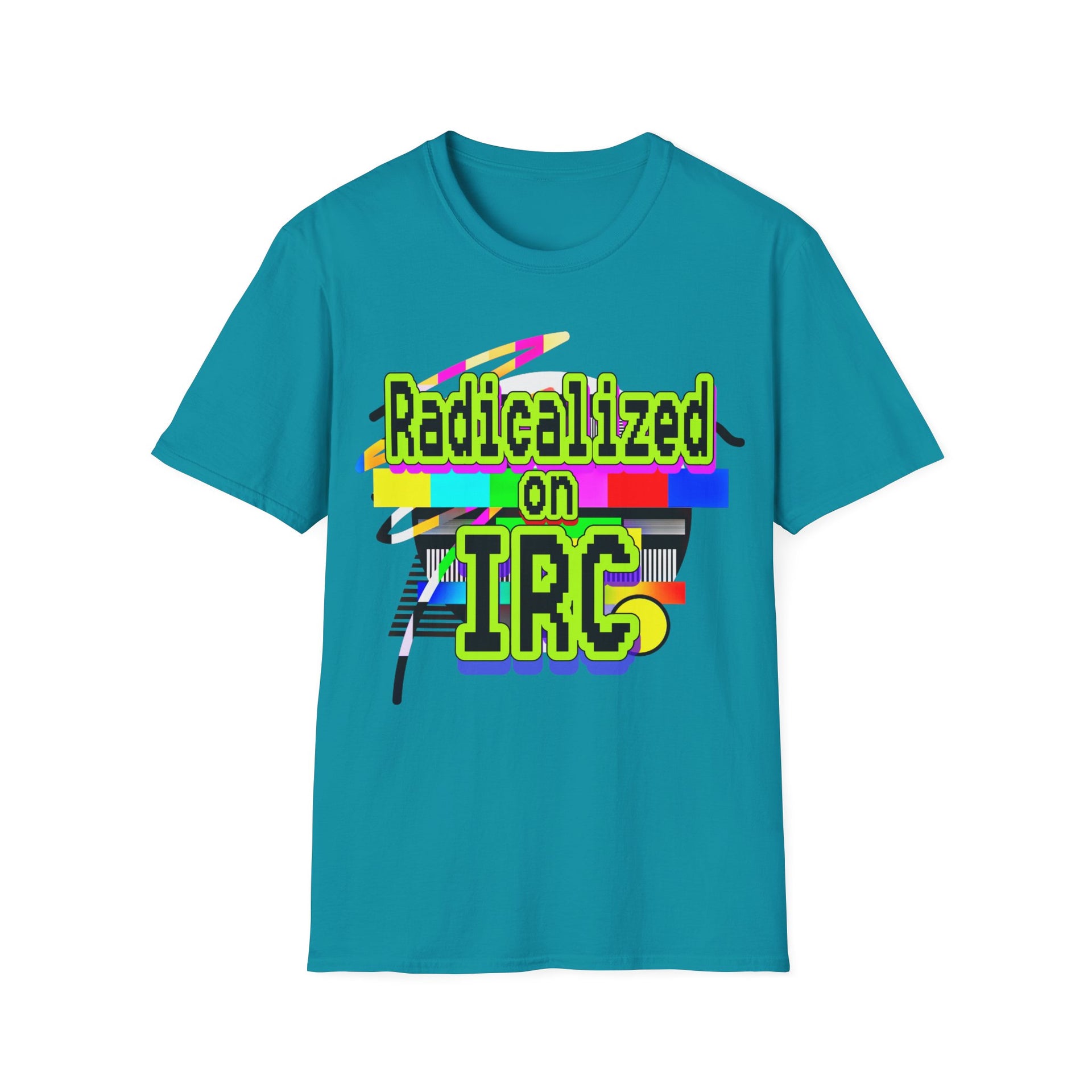 Radicalized on IRC (Unisex Softstyle T-Shirt)