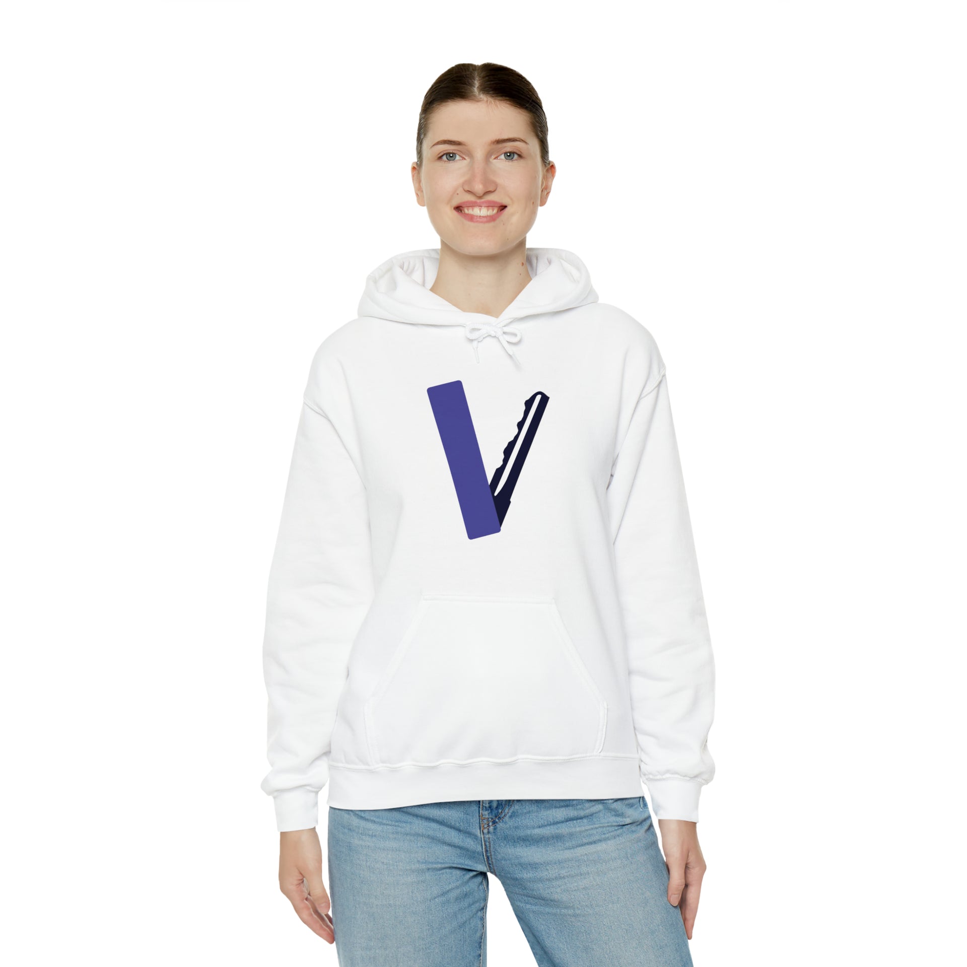 V Unisex Heavy Blend™ Hooded Sweatshirt