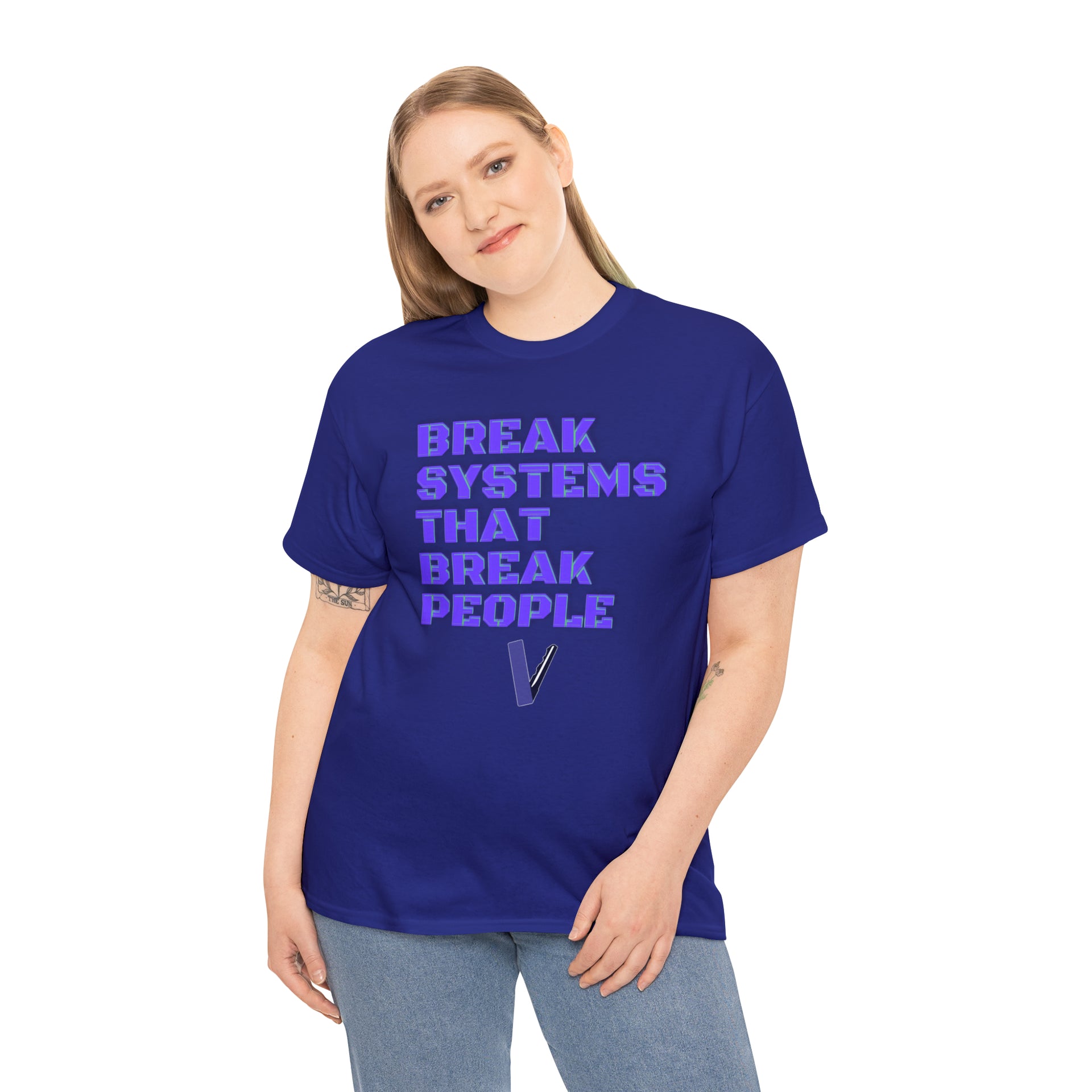 Break systems Unisex Heavy Cotton Tee