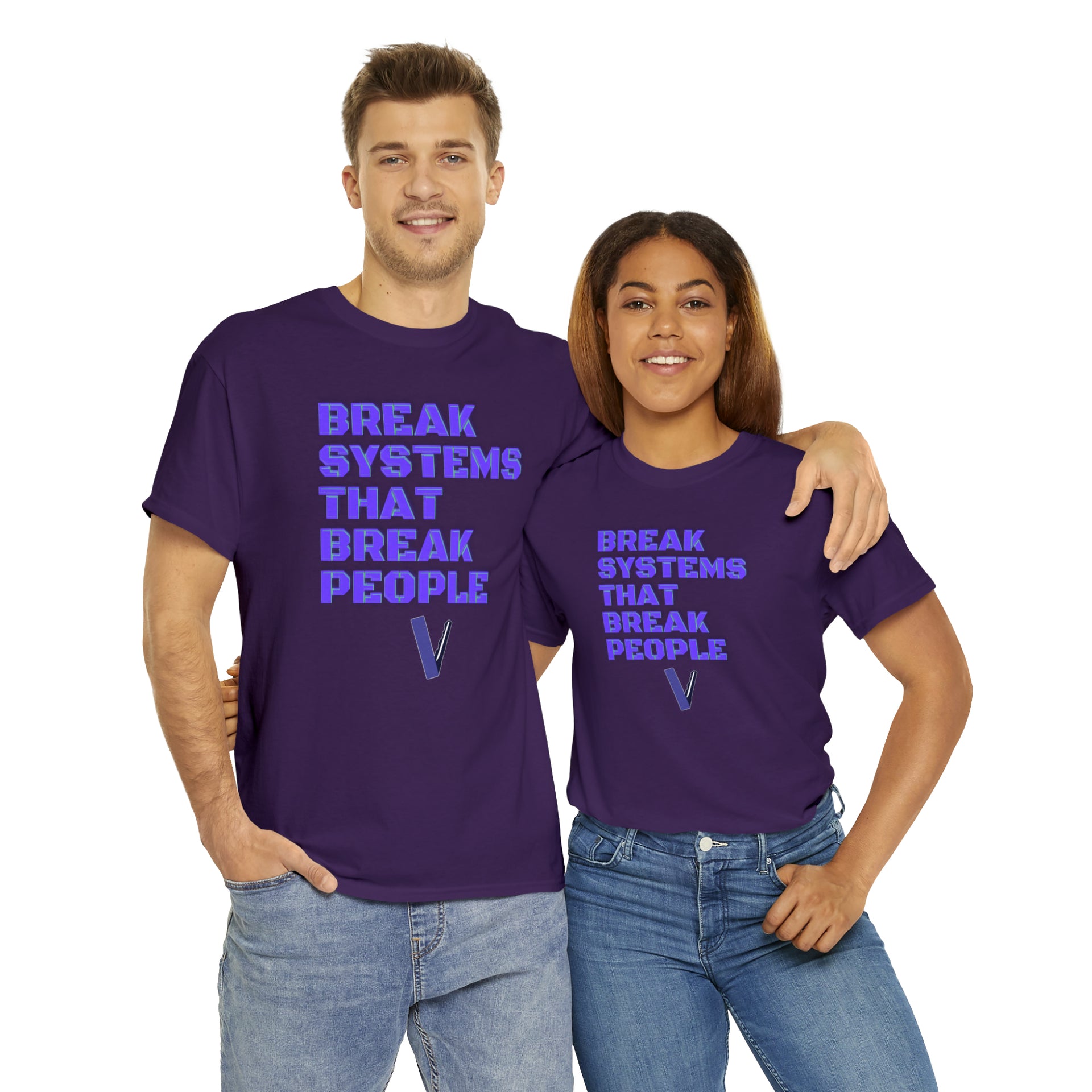 Break systems Unisex Heavy Cotton Tee