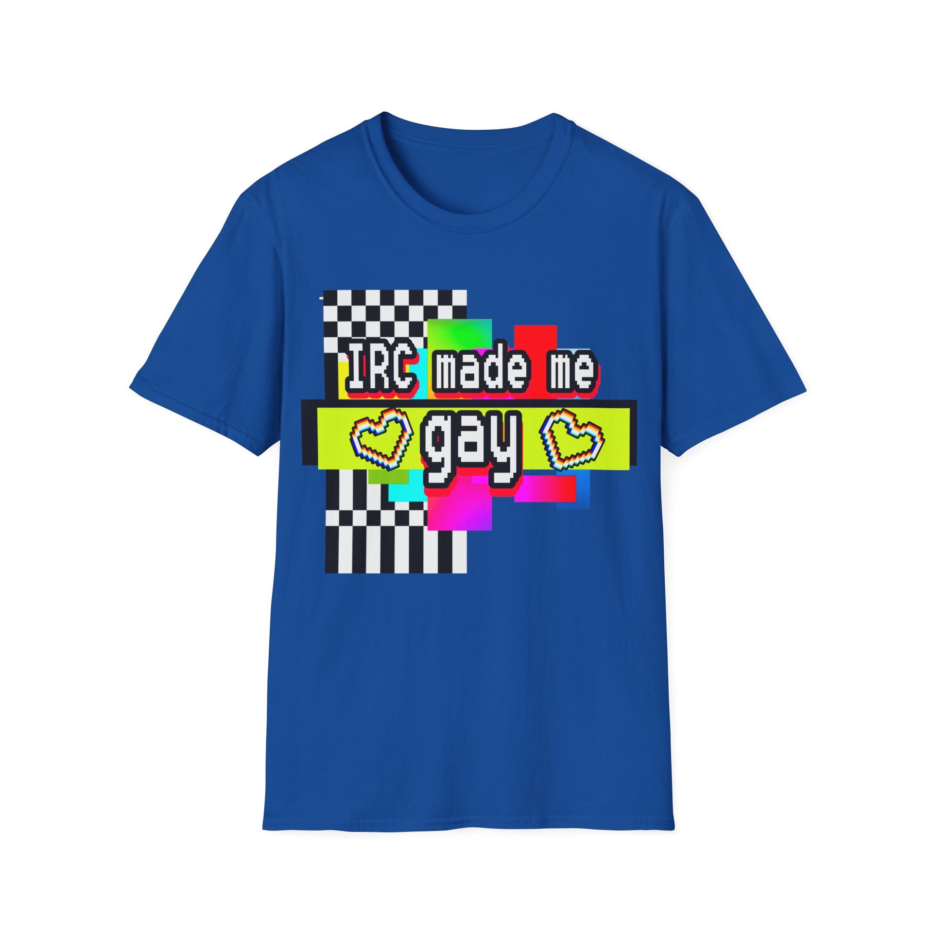 IRC Made Me Gay (Unisex Softstyle T-Shirt)