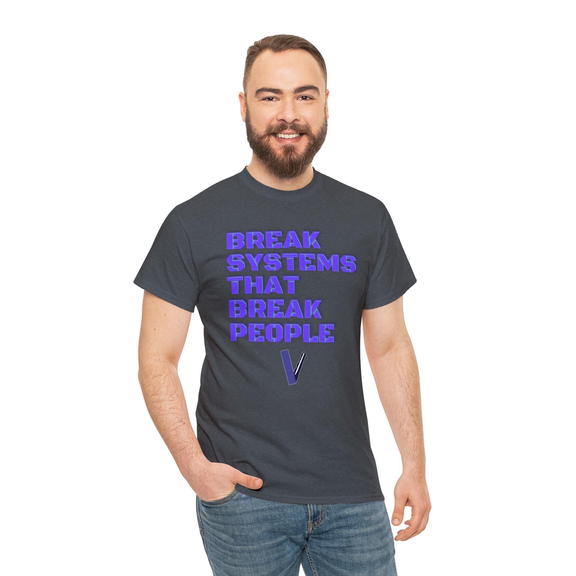 Break systems Unisex Heavy Cotton Tee