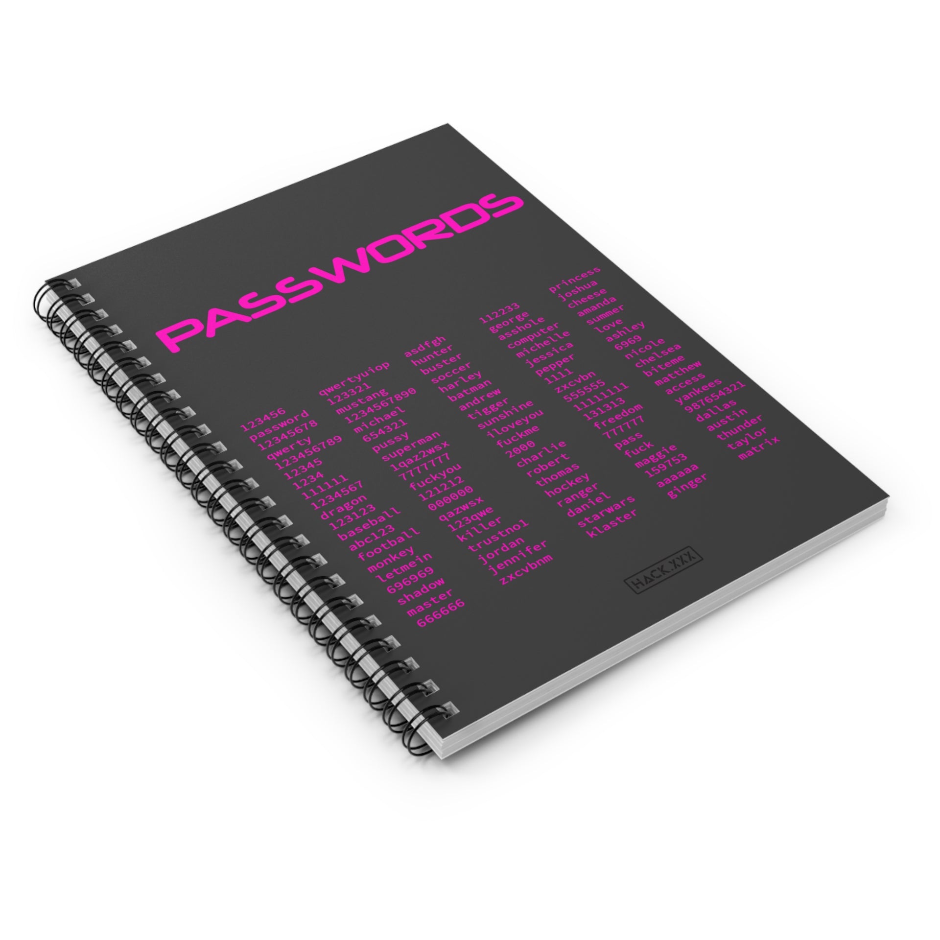 Passwords (Notebook)