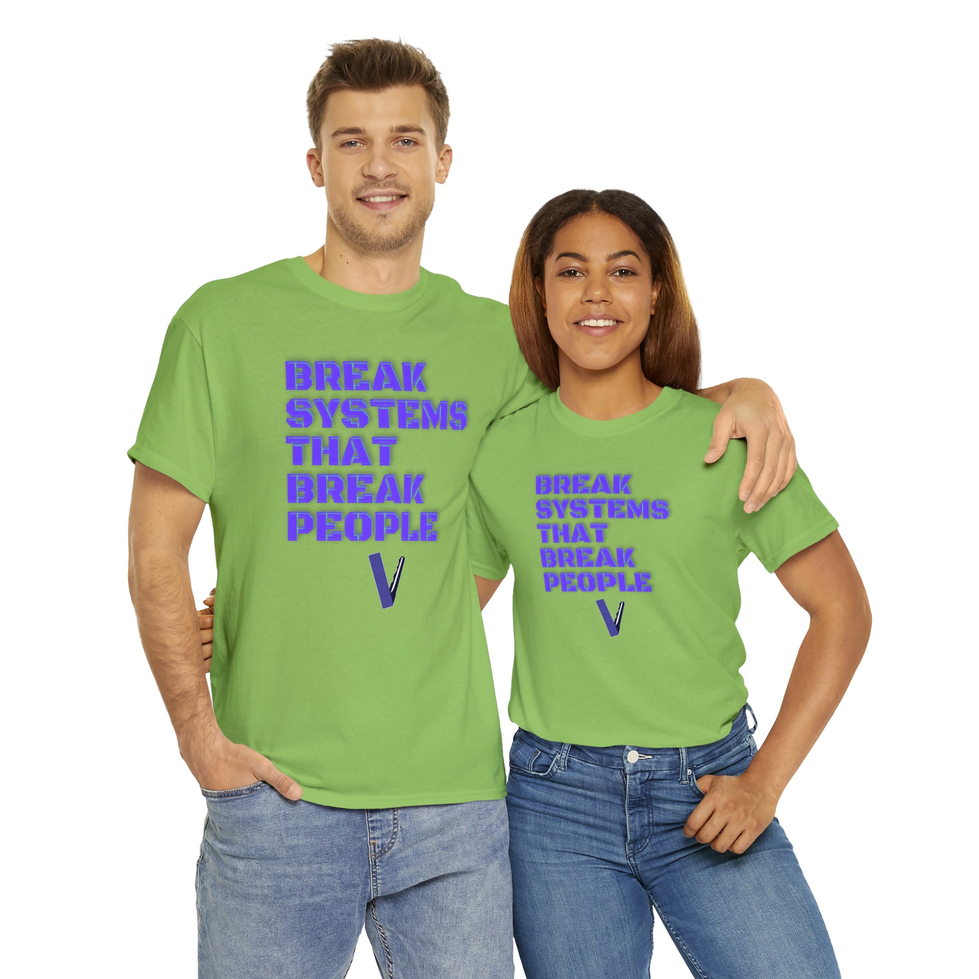 Break systems Unisex Heavy Cotton Tee