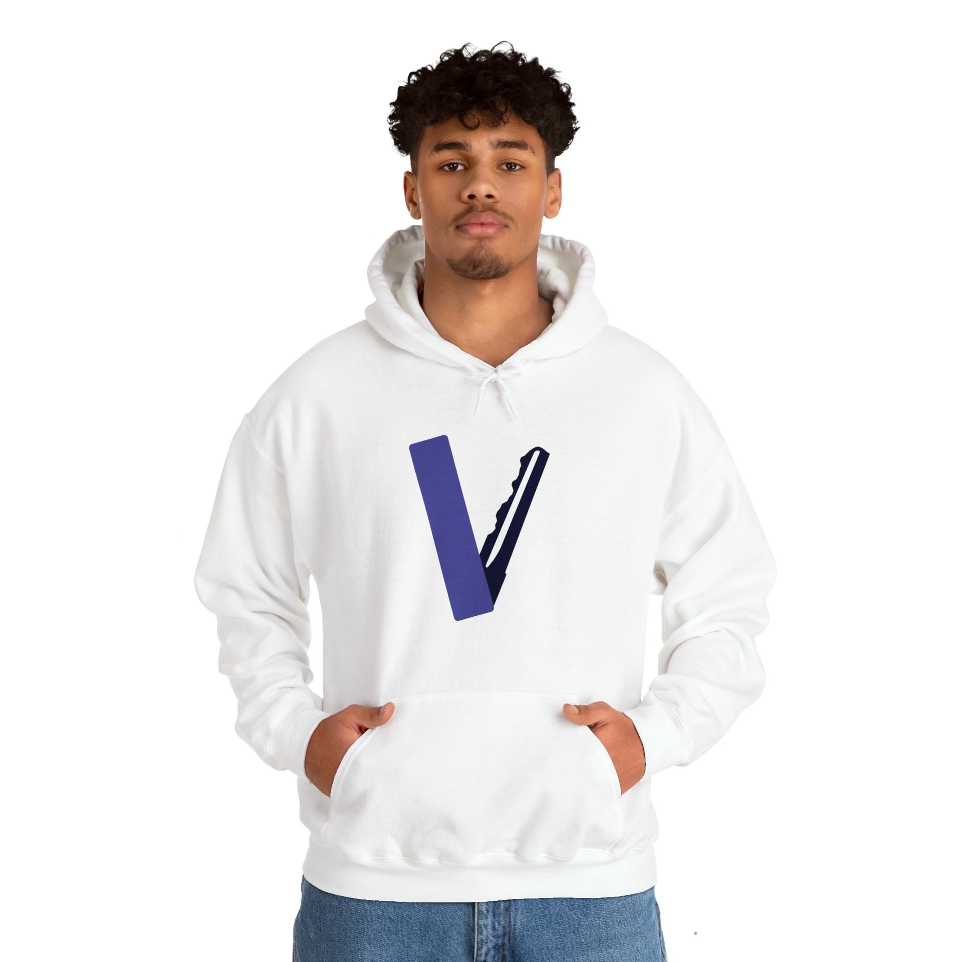 V Unisex Heavy Blend™ Hooded Sweatshirt