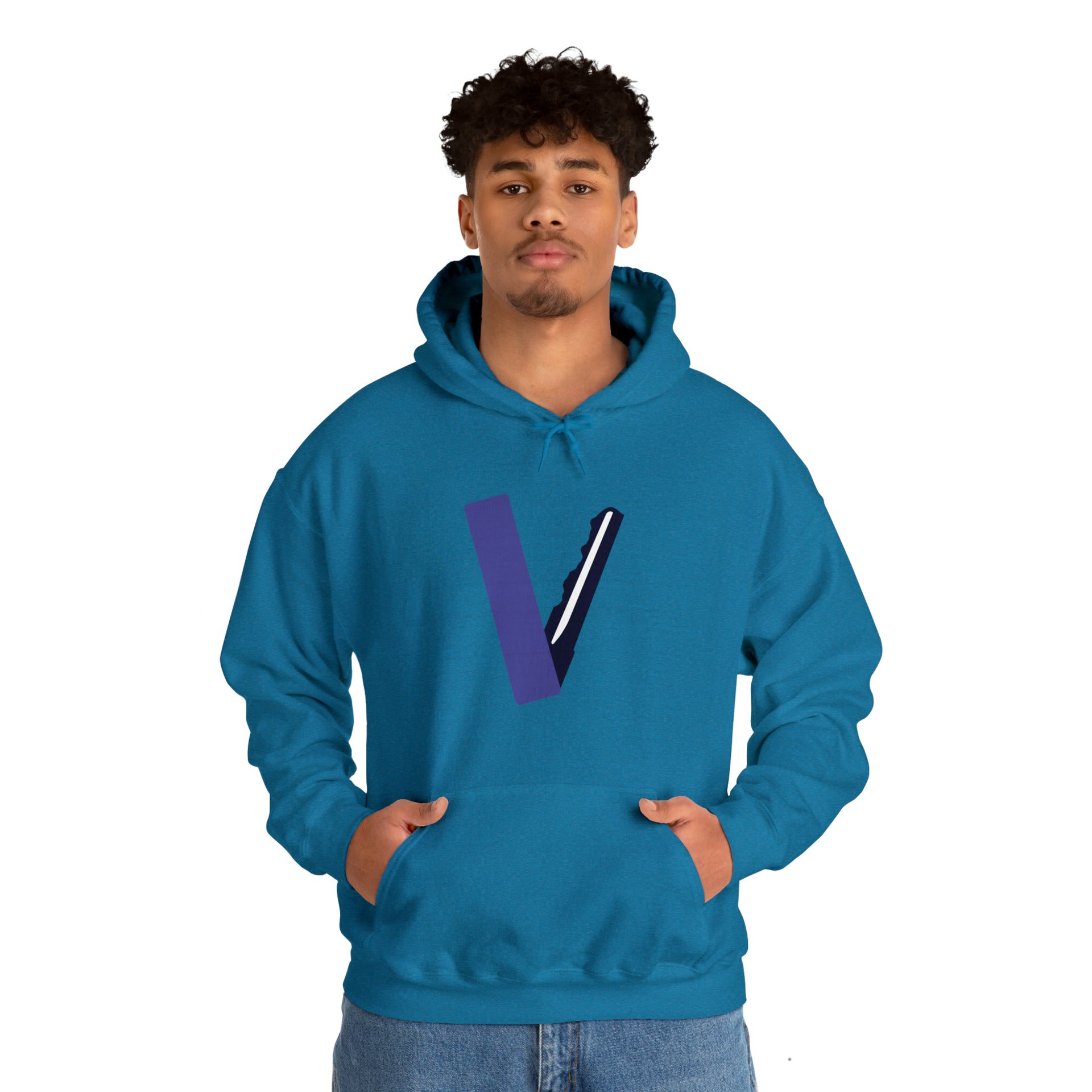 V Unisex Heavy Blend™ Hooded Sweatshirt