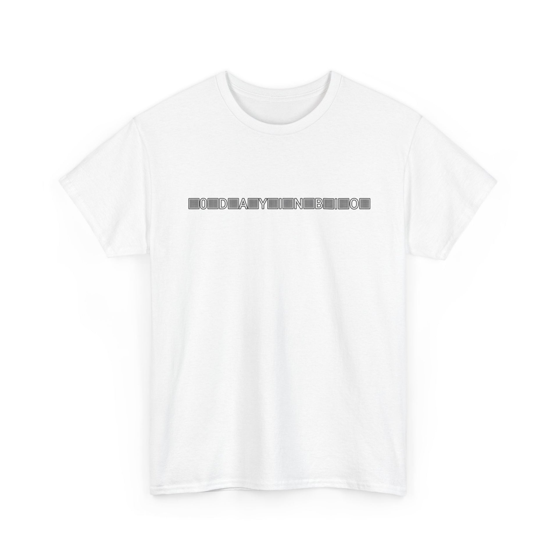 0Day in Bio Unisex Heavy Cotton Tee