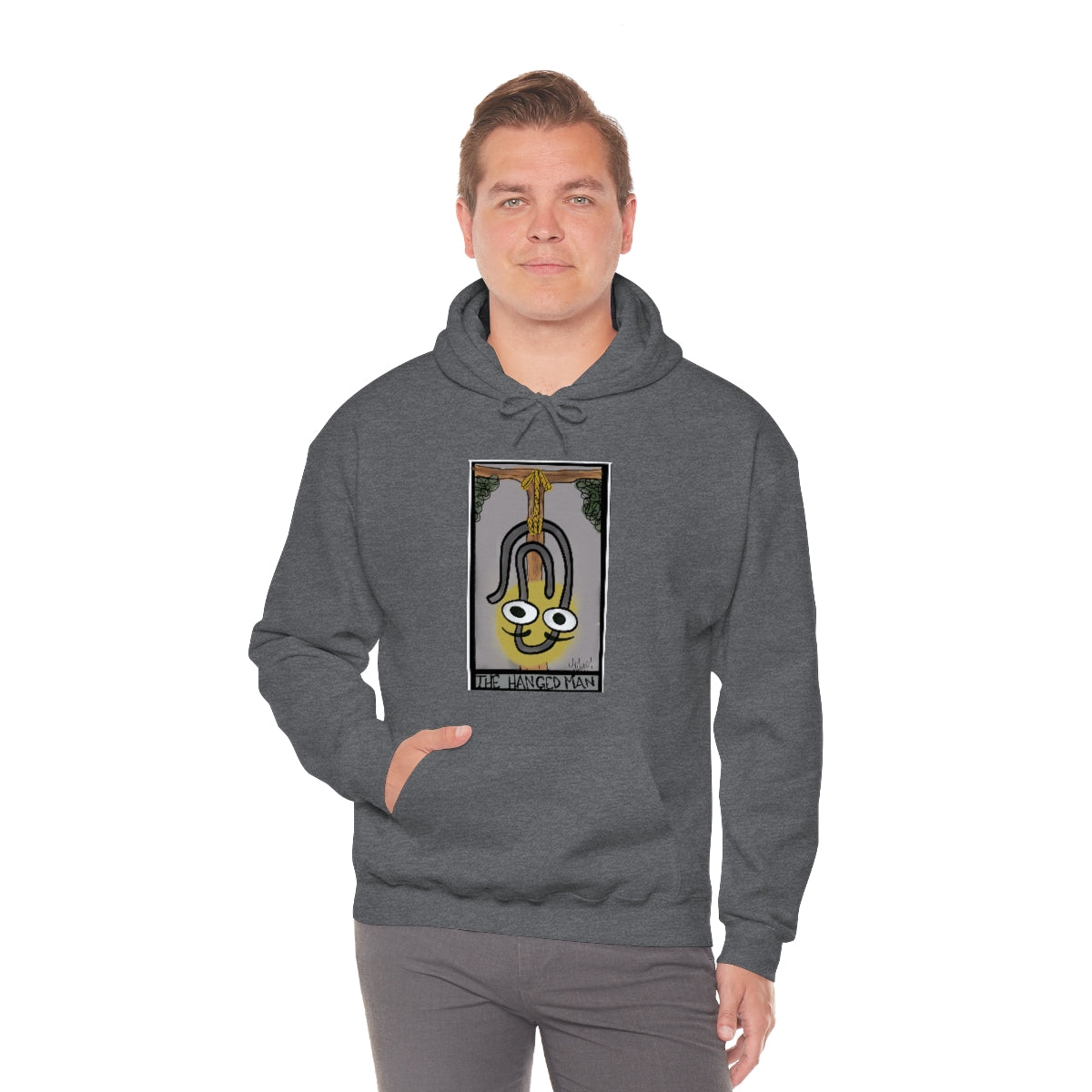 The Hanged Man Unisex Heavy Hoodie tech Tarot