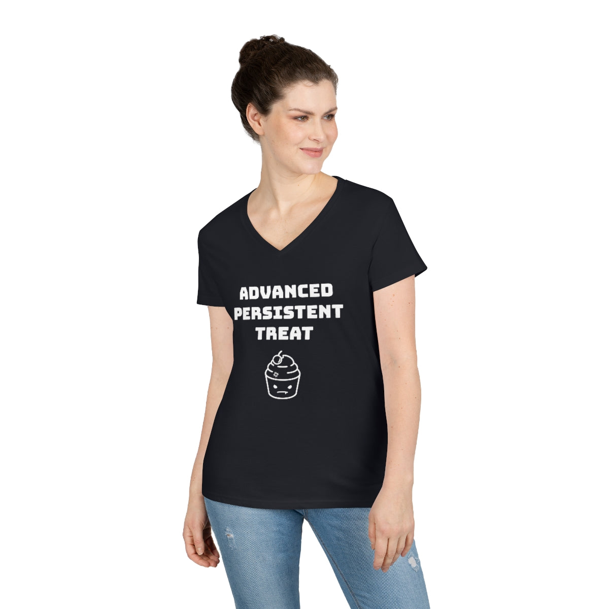 Advanced Persistent Treat Ladies' V-Neck T-Shirt