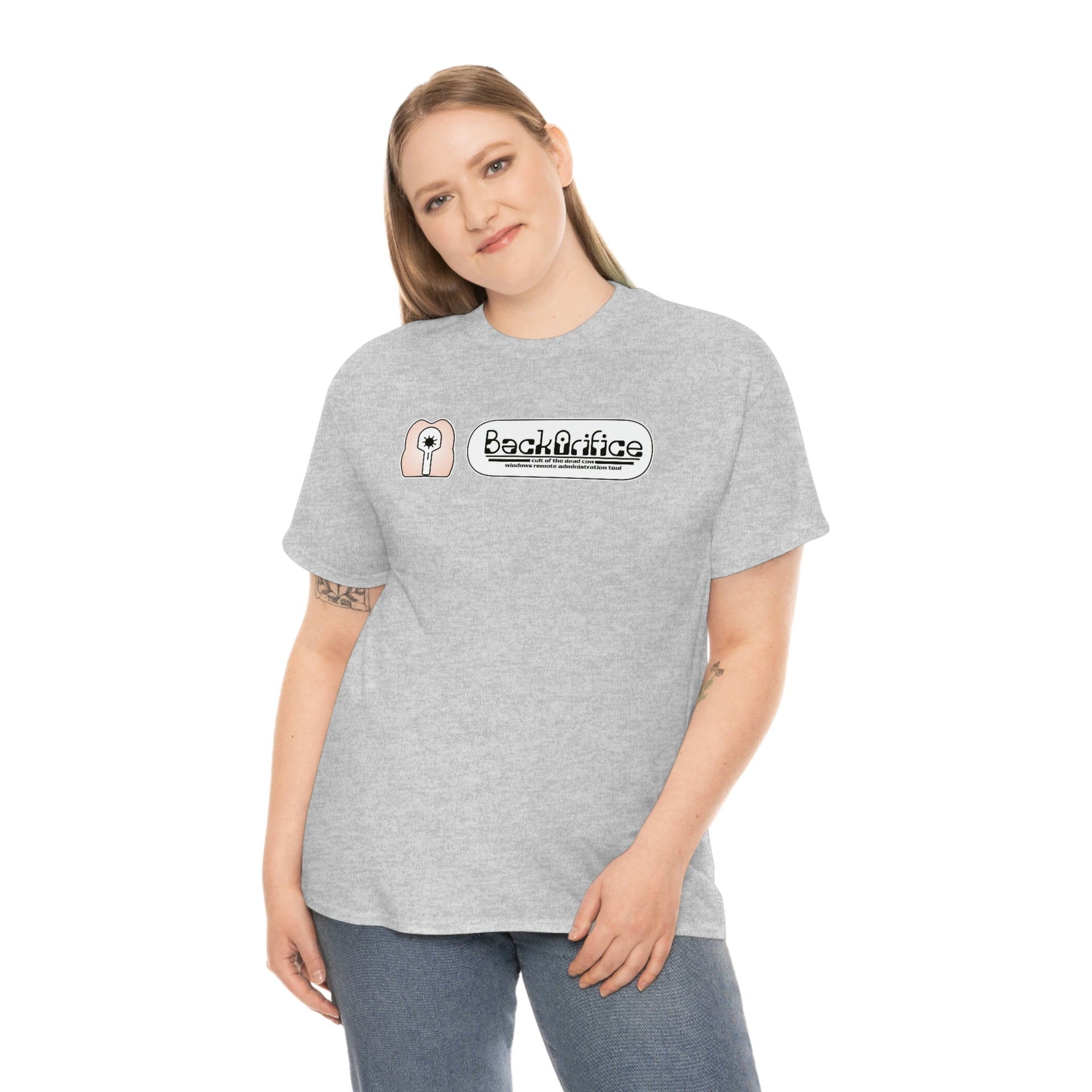 Double sided BO anniversary Unisex Heavy Cotton Tee