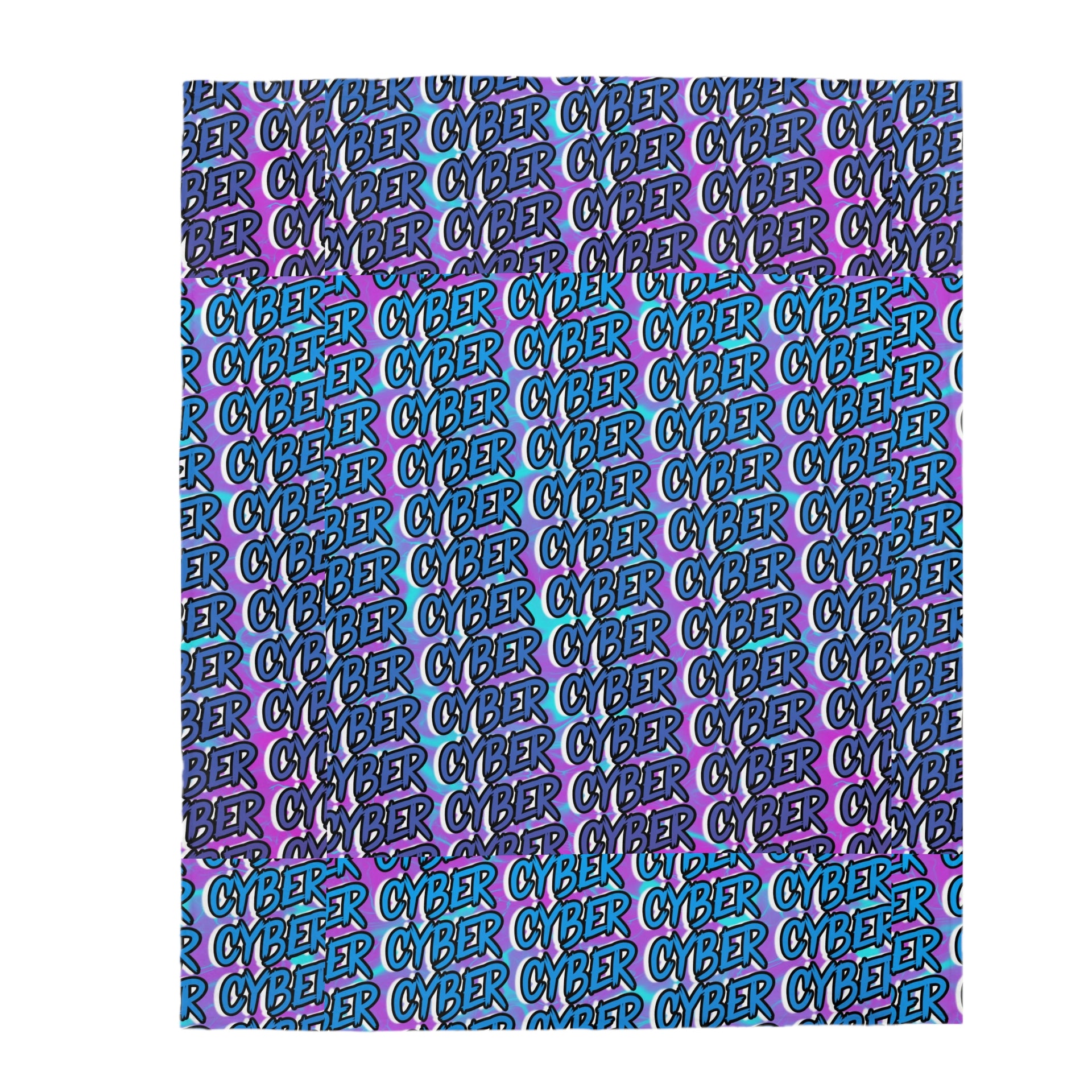 Cyber Velveteen Plush Blanket