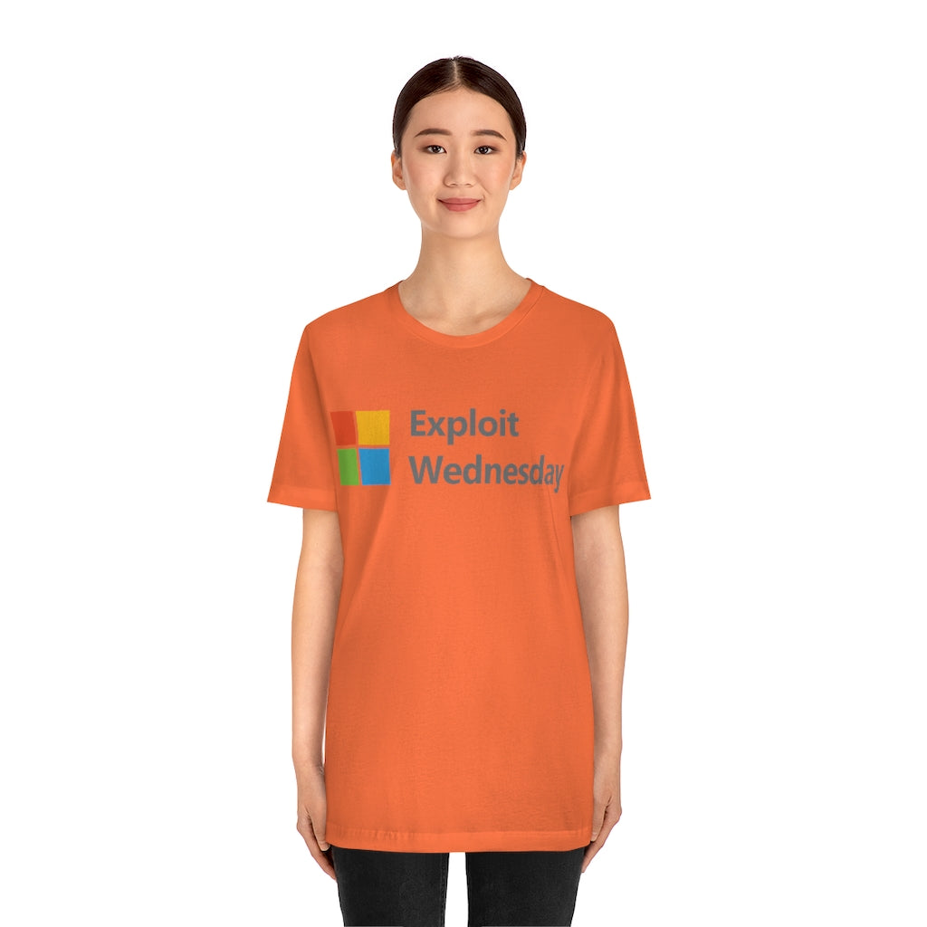 Exploit Wednesday (Many Colors! Unisex Jersey Short Sleeve Tee)