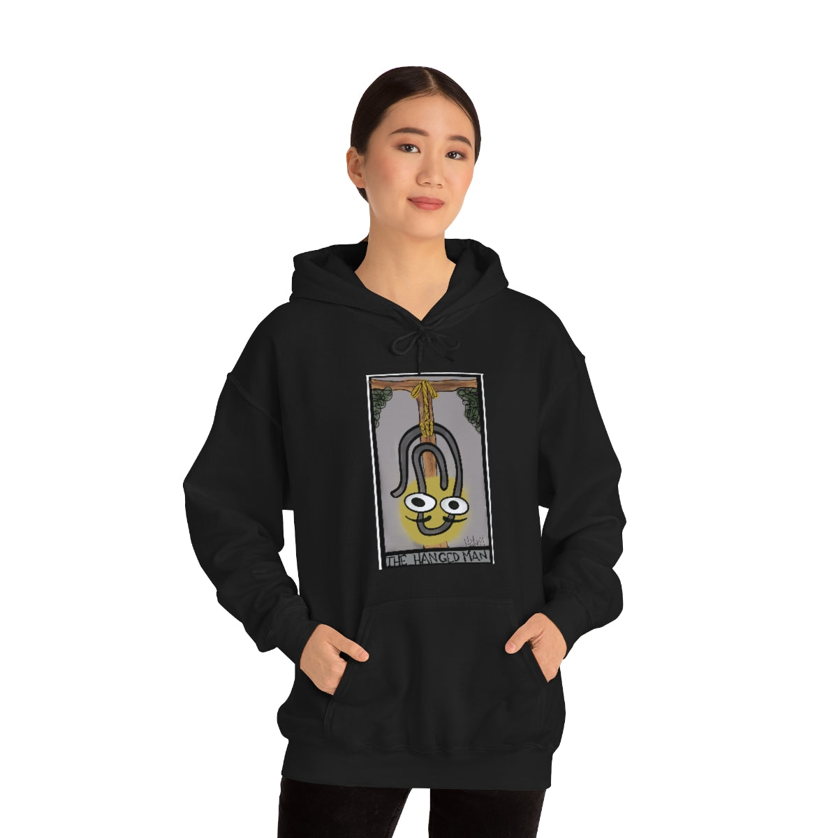 The Hanged Man Unisex Heavy Hoodie tech Tarot