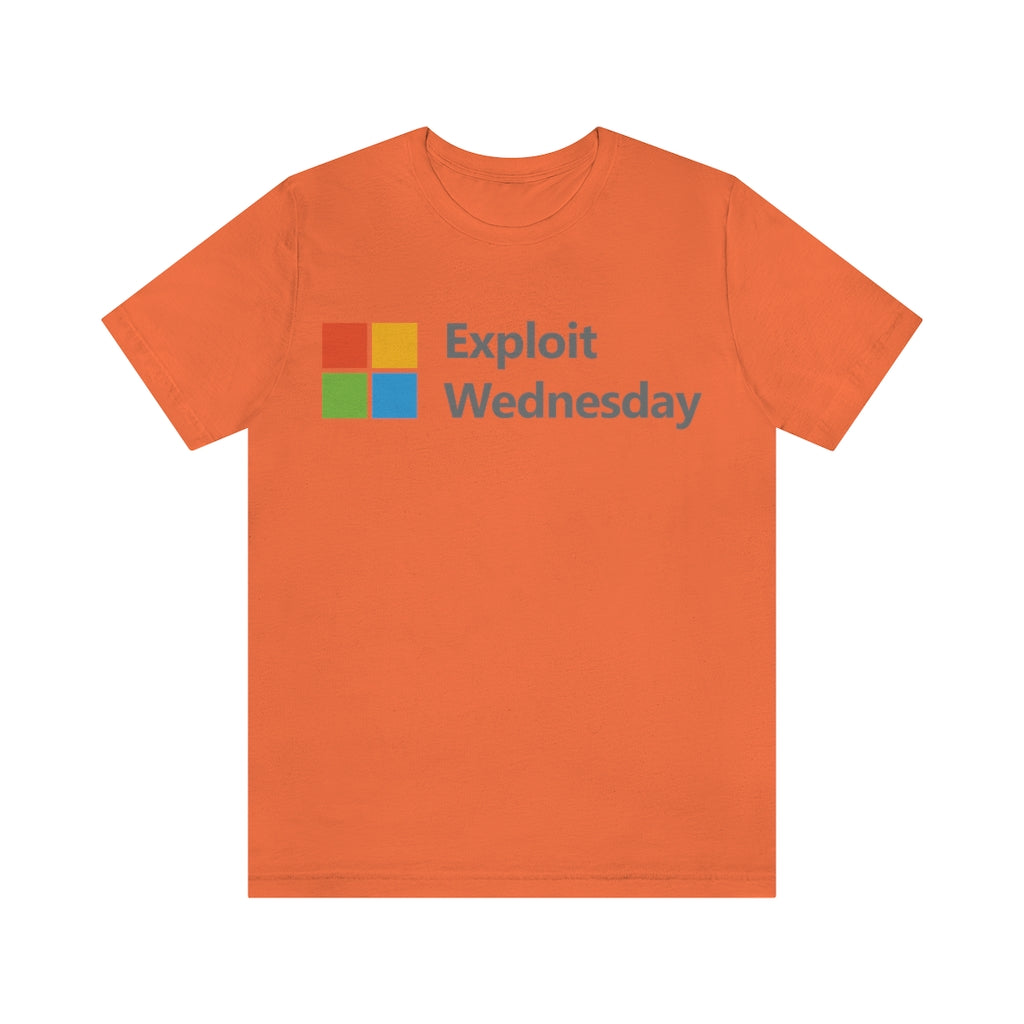 Exploit Wednesday (Many Colors! Unisex Jersey Short Sleeve Tee)