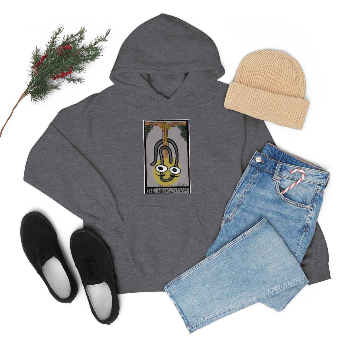 The Hanged Man Unisex Heavy Hoodie tech Tarot