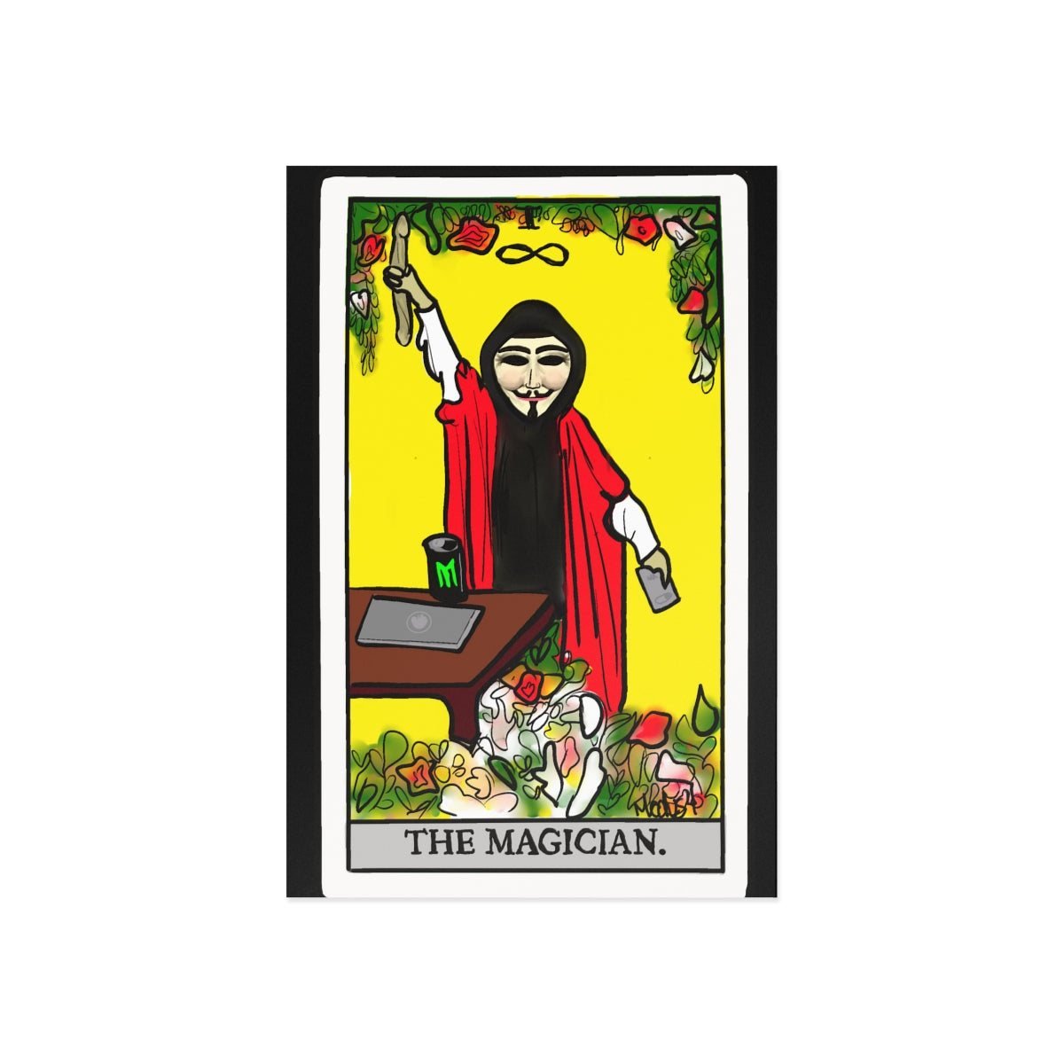 THE MAGICIAN Fine Art Postcards