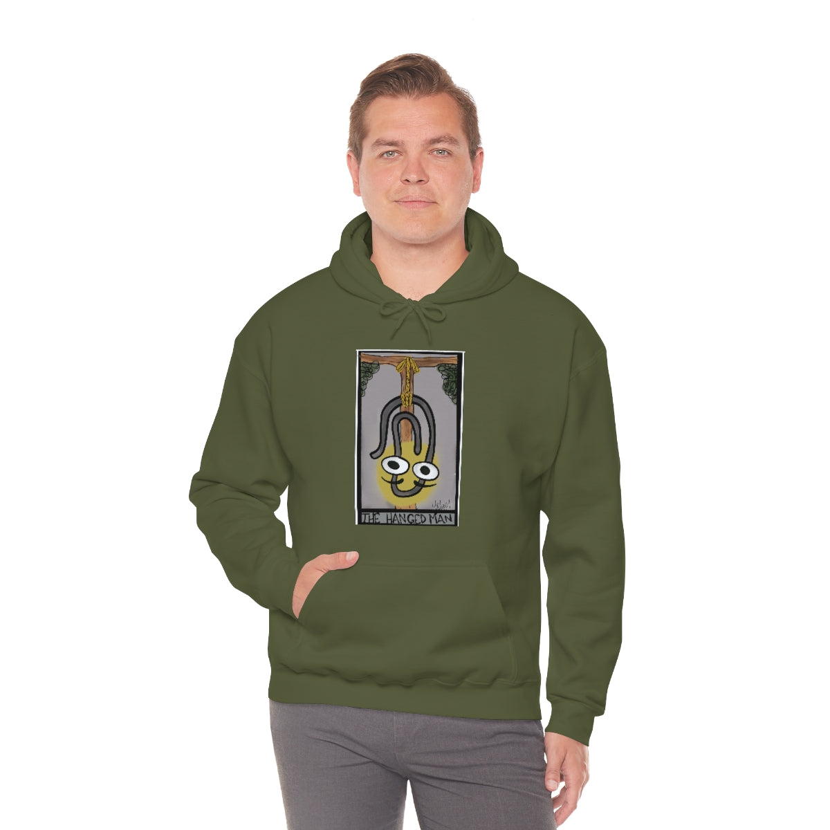 The Hanged Man Unisex Heavy Hoodie tech Tarot