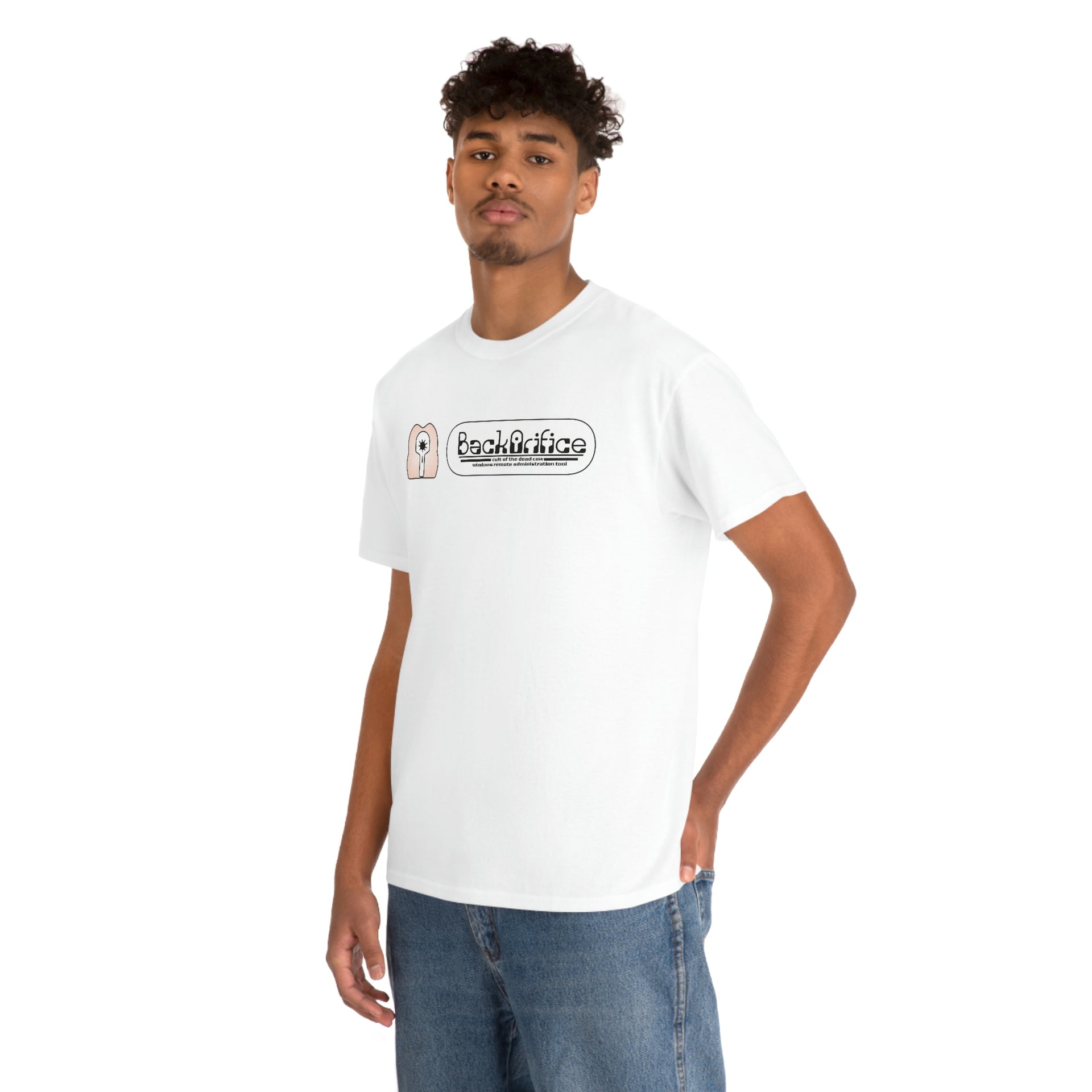 Double sided BO anniversary Unisex Heavy Cotton Tee