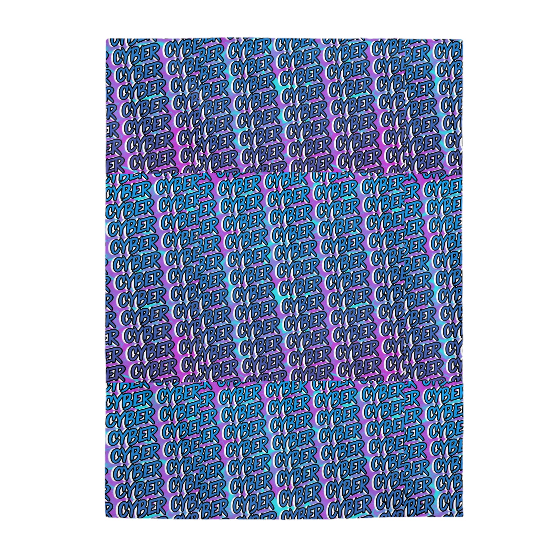 Cyber Velveteen Plush Blanket