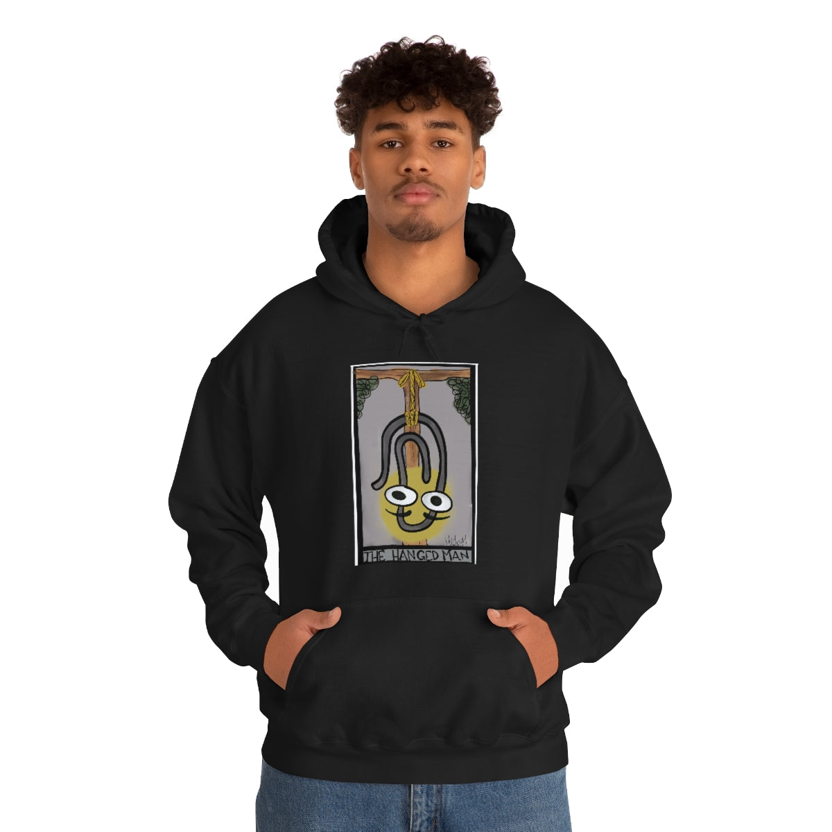 The Hanged Man Unisex Heavy Hoodie tech Tarot