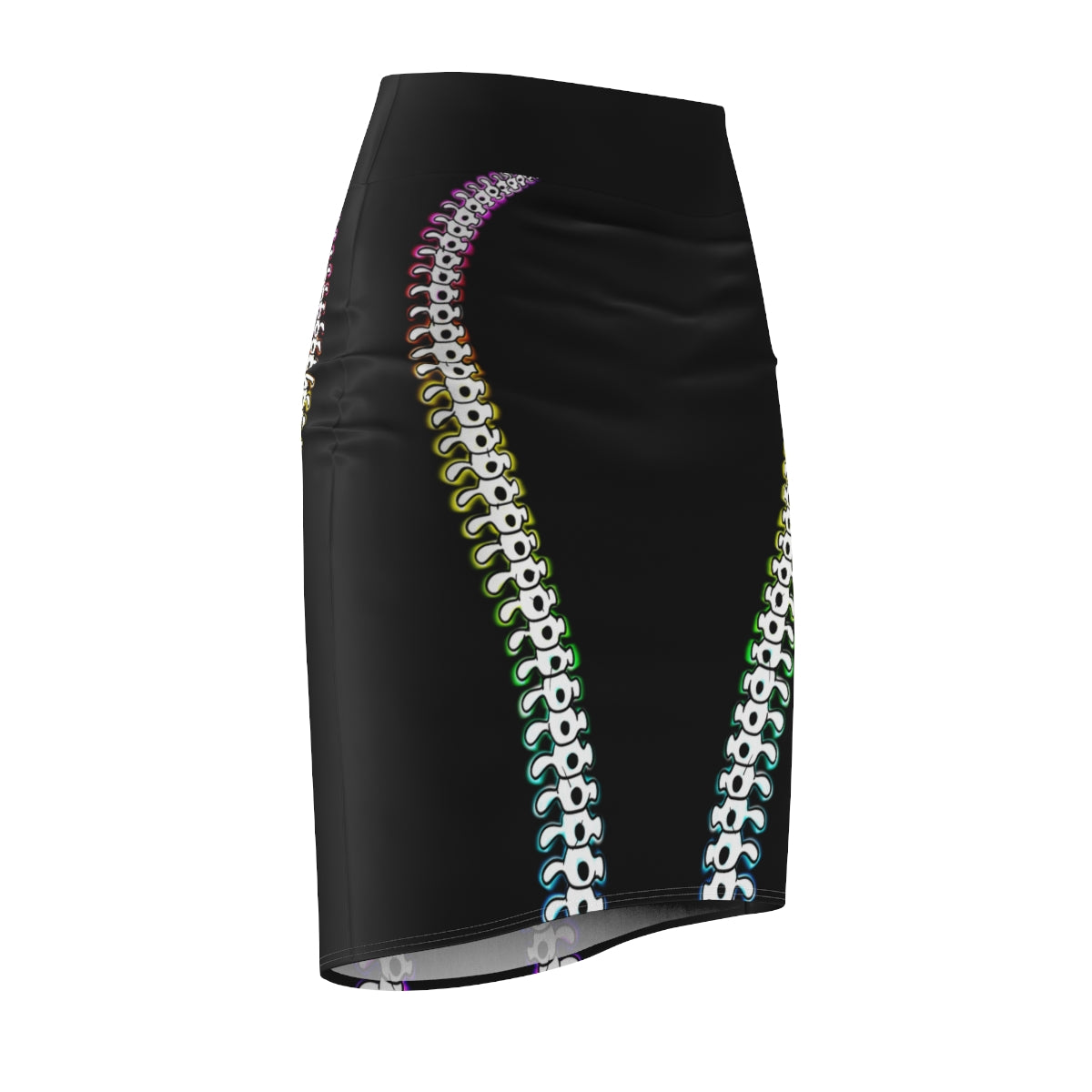 Cartoon spine Women's Pencil Skirt