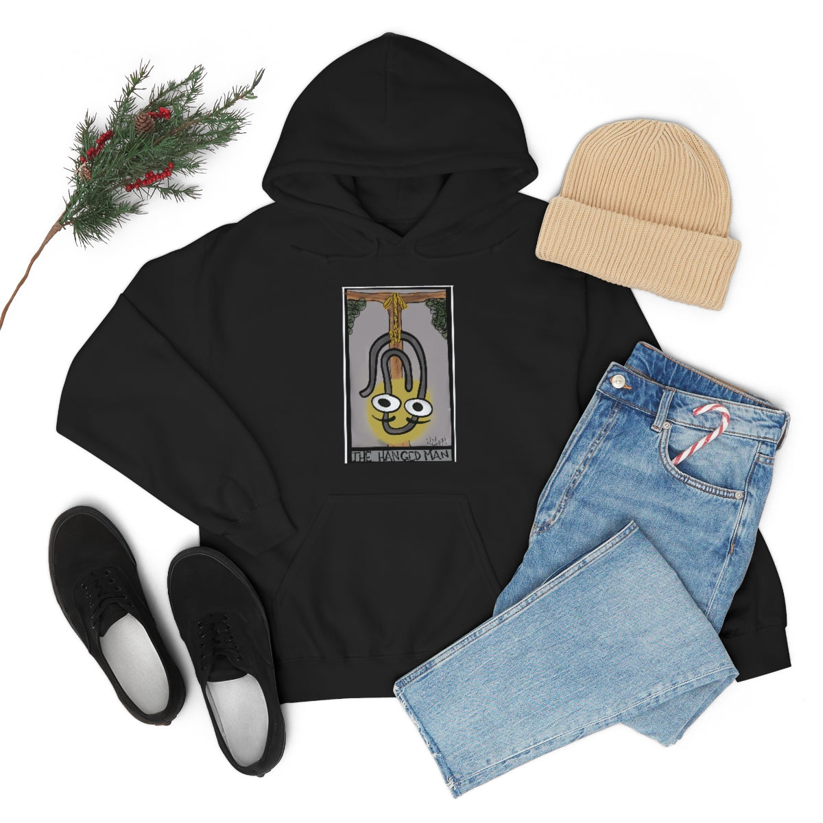 The Hanged Man Unisex Heavy Hoodie tech Tarot