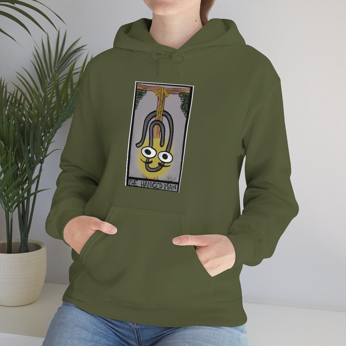 The Hanged Man Unisex Heavy Hoodie tech Tarot