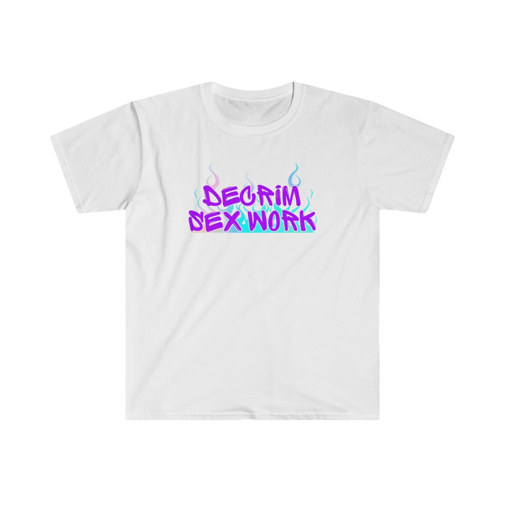 Decrim sex work Genderless Softstyle T-Shirt