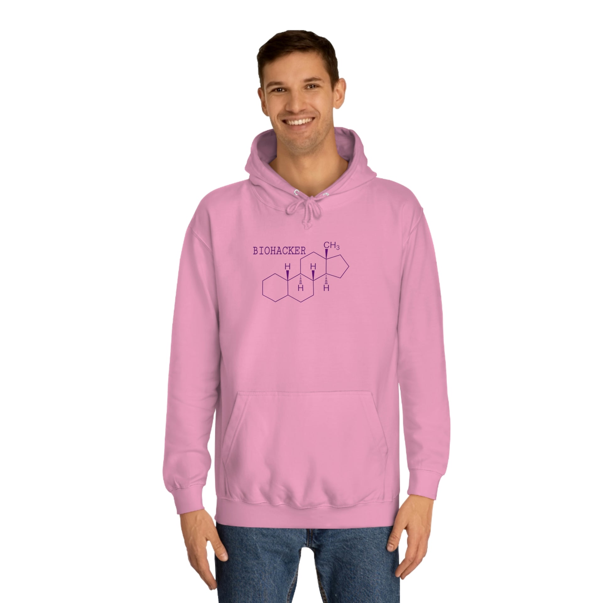Copy of Bio hacker Girlie College Hoodie