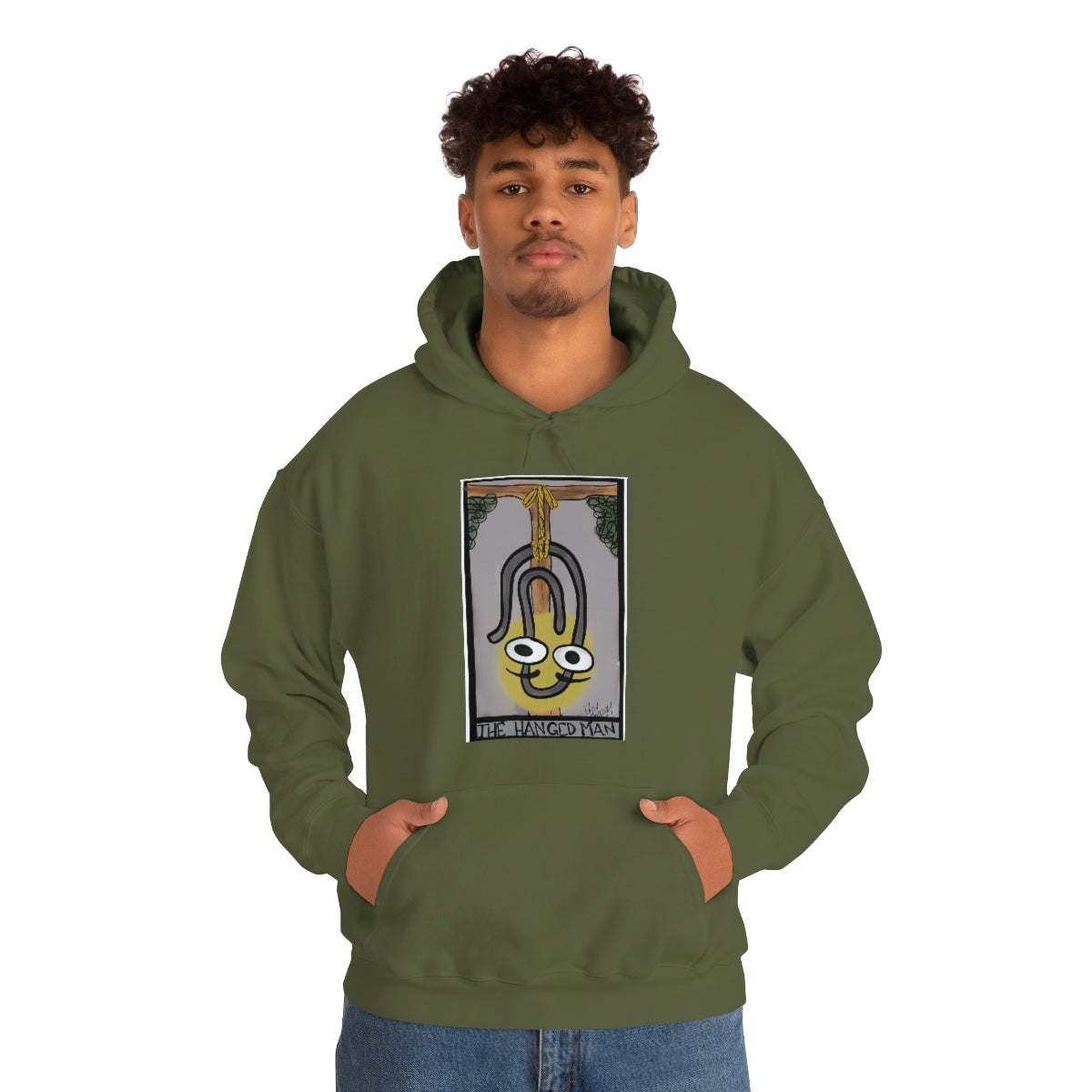 The Hanged Man Unisex Heavy Hoodie tech Tarot