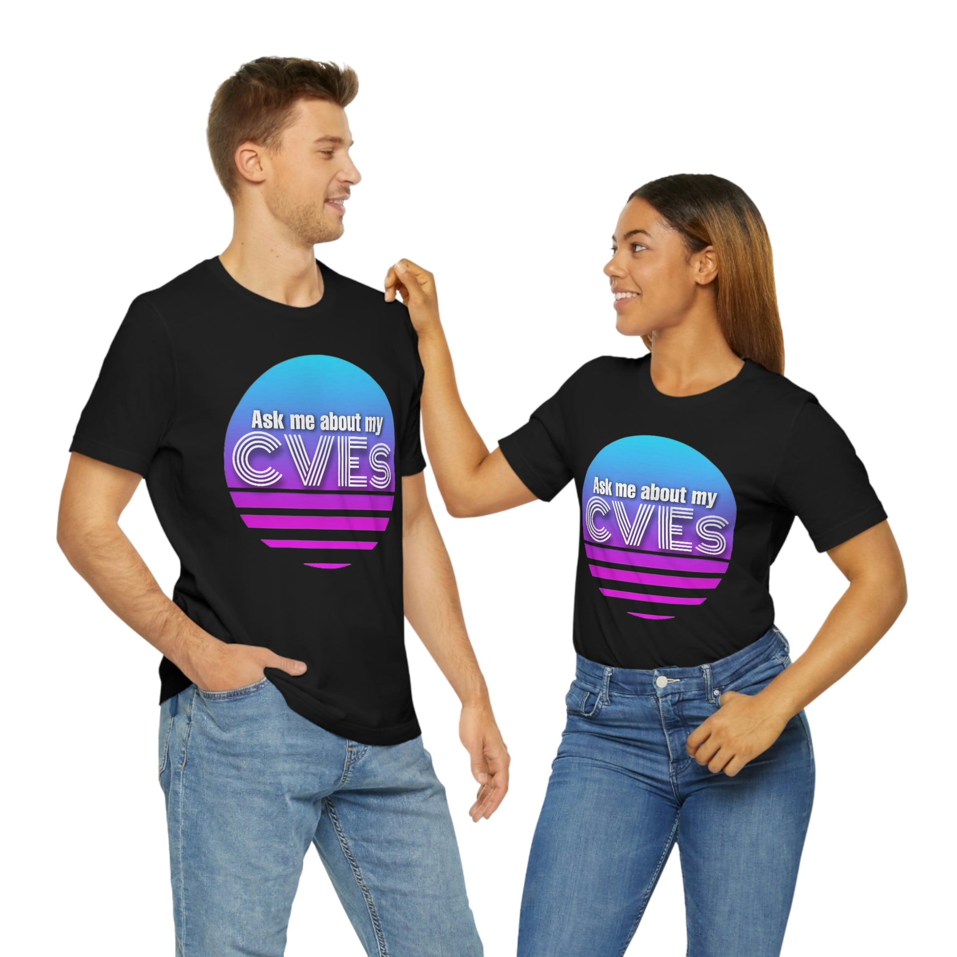 Ask about my CVEs Unisex Tee